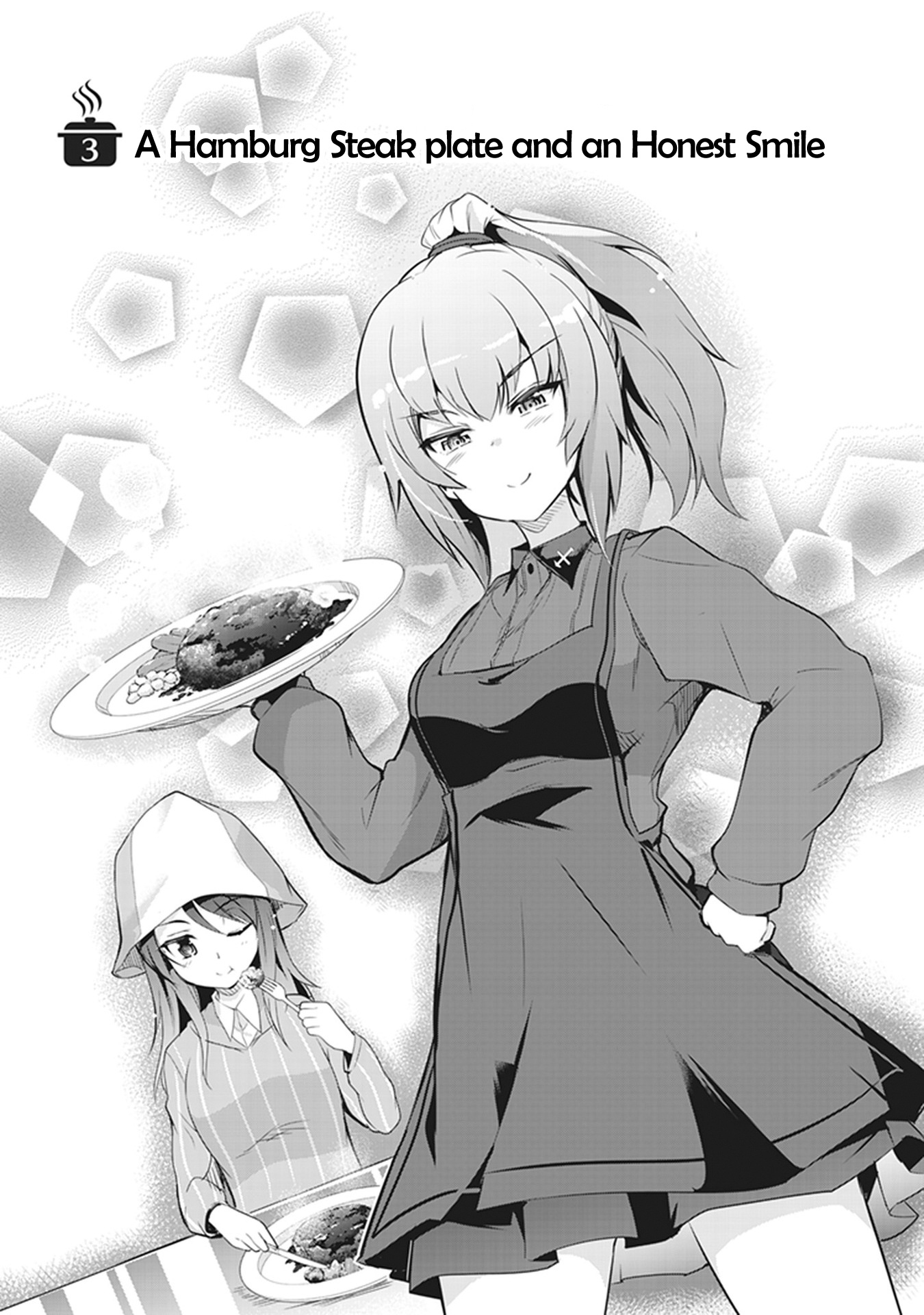 Girls Und Panzer Das Finale - Continuation High School’S Starving Art Of Dining Vol.1 Chapter 3: A Hamburg Steak Plate And An Honest Smile - Picture 1