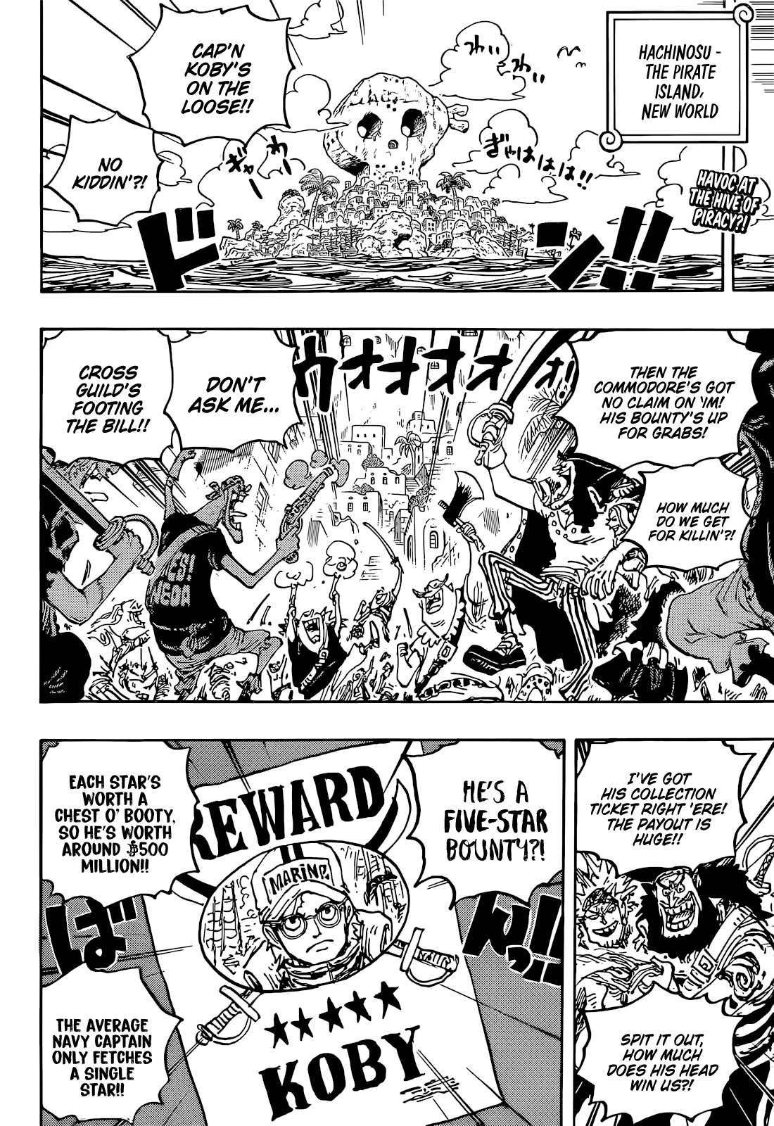 One Piece Chapter 1080: The Legendary Hero - Picture 3