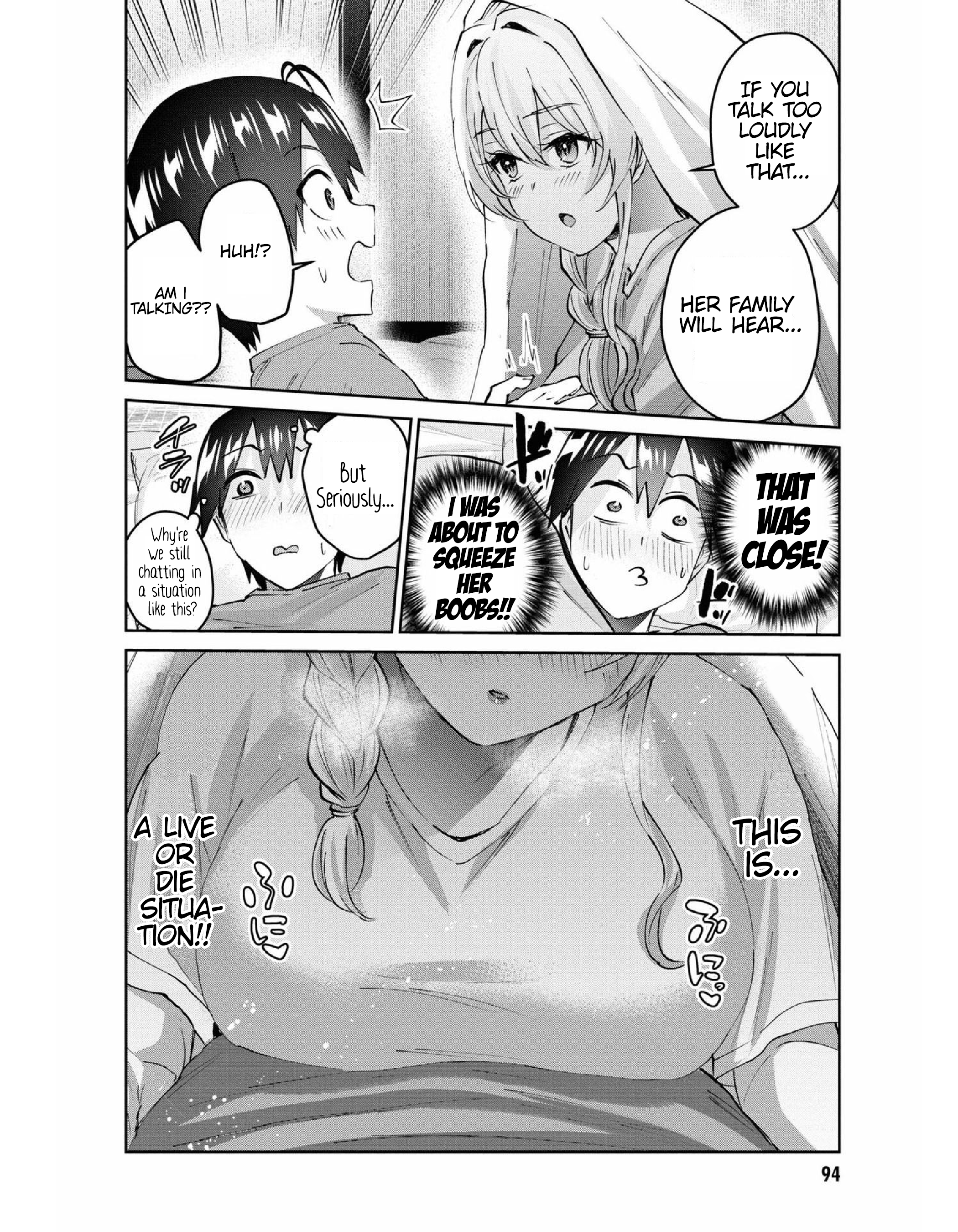 Hajimete No Gal Vol.16 Chapter 154: My First Time Under A Futon - Picture 3