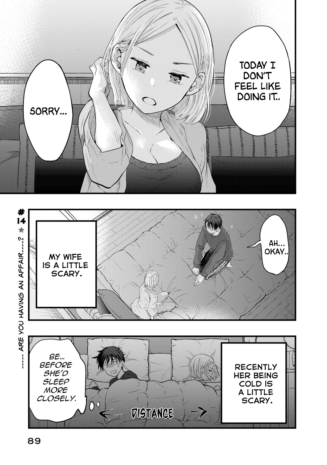 My Wife Is A Little Scary (Serialization) Vol.2 Chapter 14: Are You Having An Affair...? - Picture 1