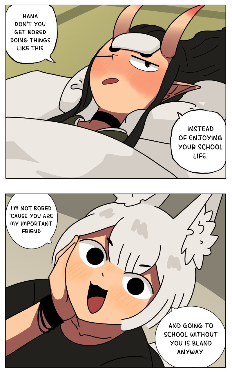 Daily Life Of Kitsune-San Chapter 20: Sick 2 - Picture 1