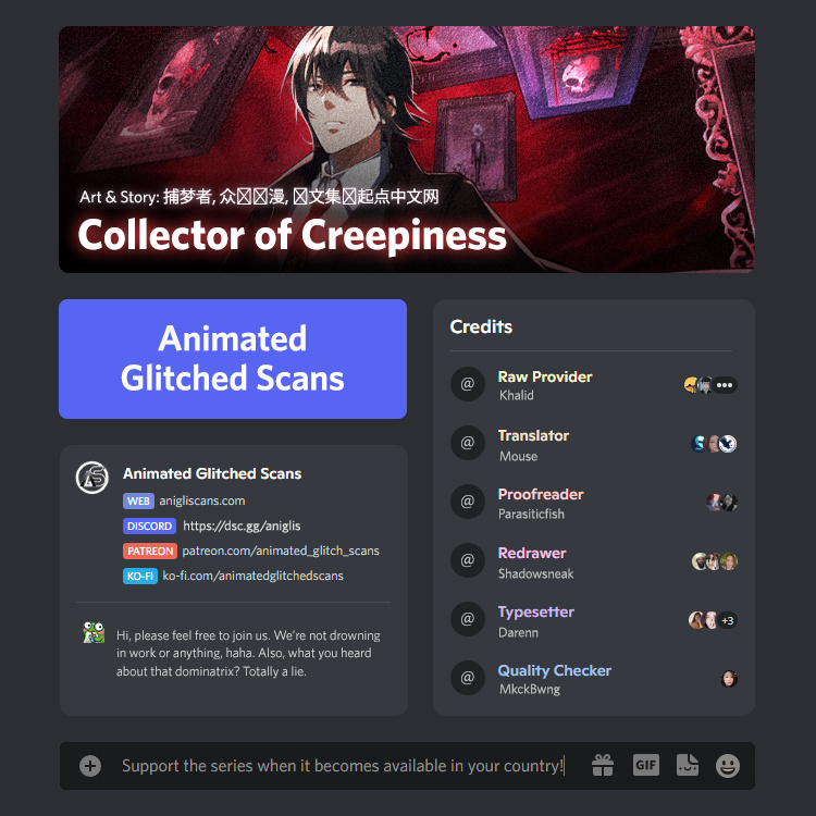 Collector Of Creepiness - Page 1