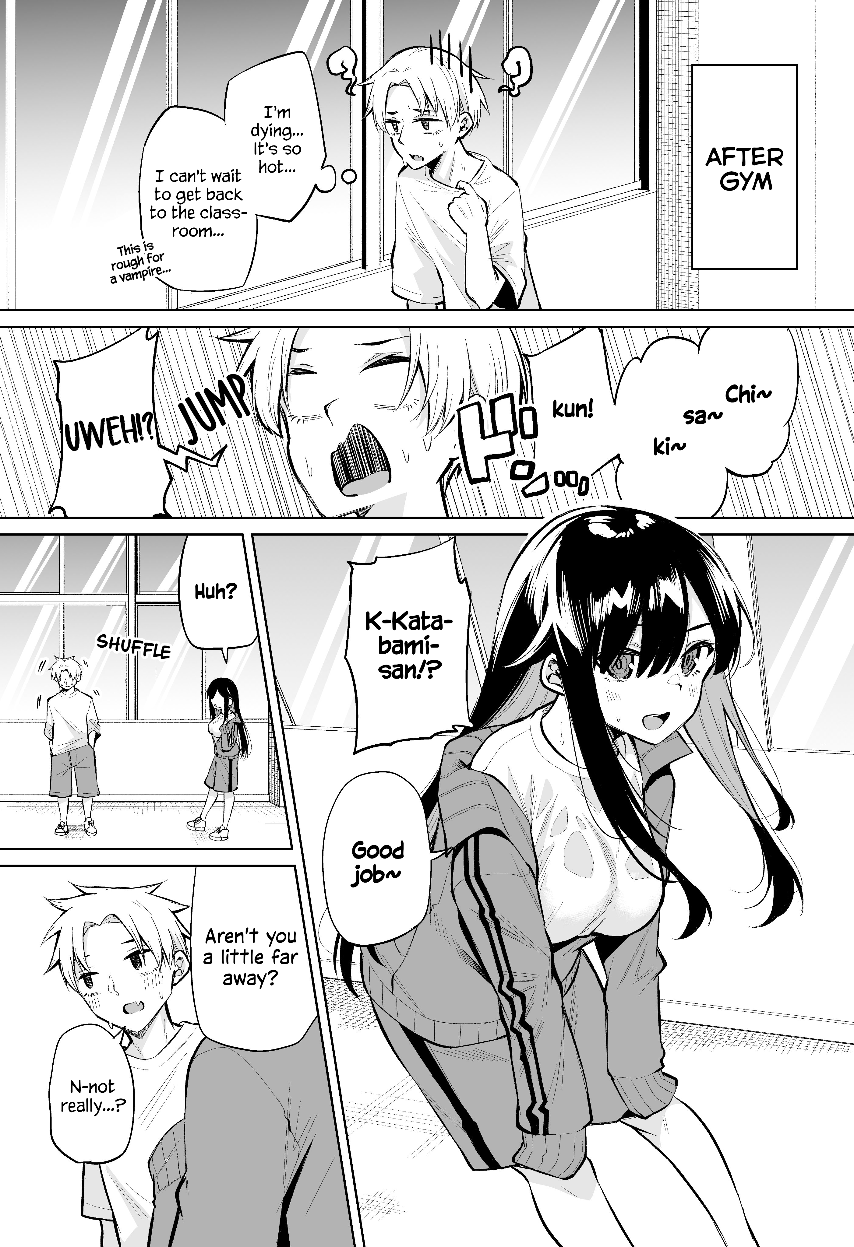 Katabami-San Wants To Get Sucked By A Vampire. Chapter 3 - Picture 1