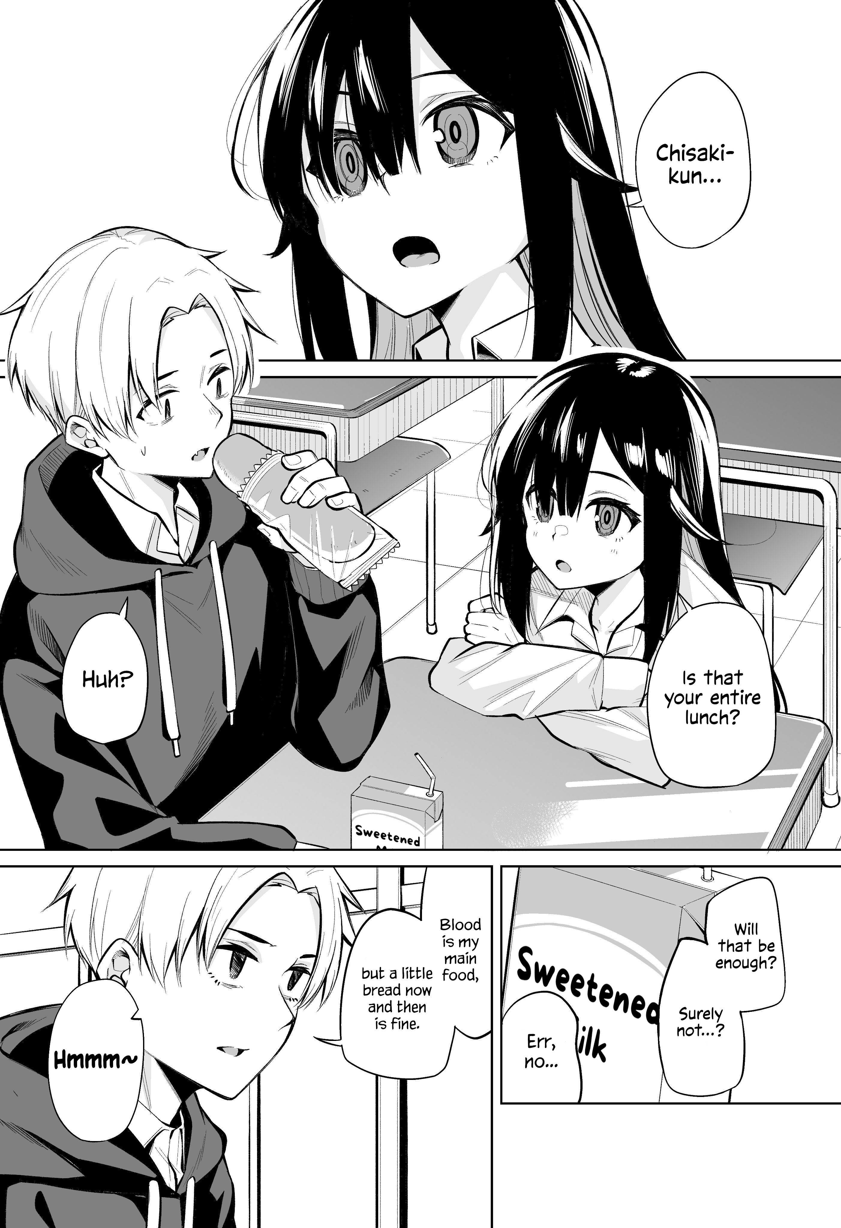 Katabami-San Wants To Get Sucked By A Vampire. Chapter 2 - Picture 1