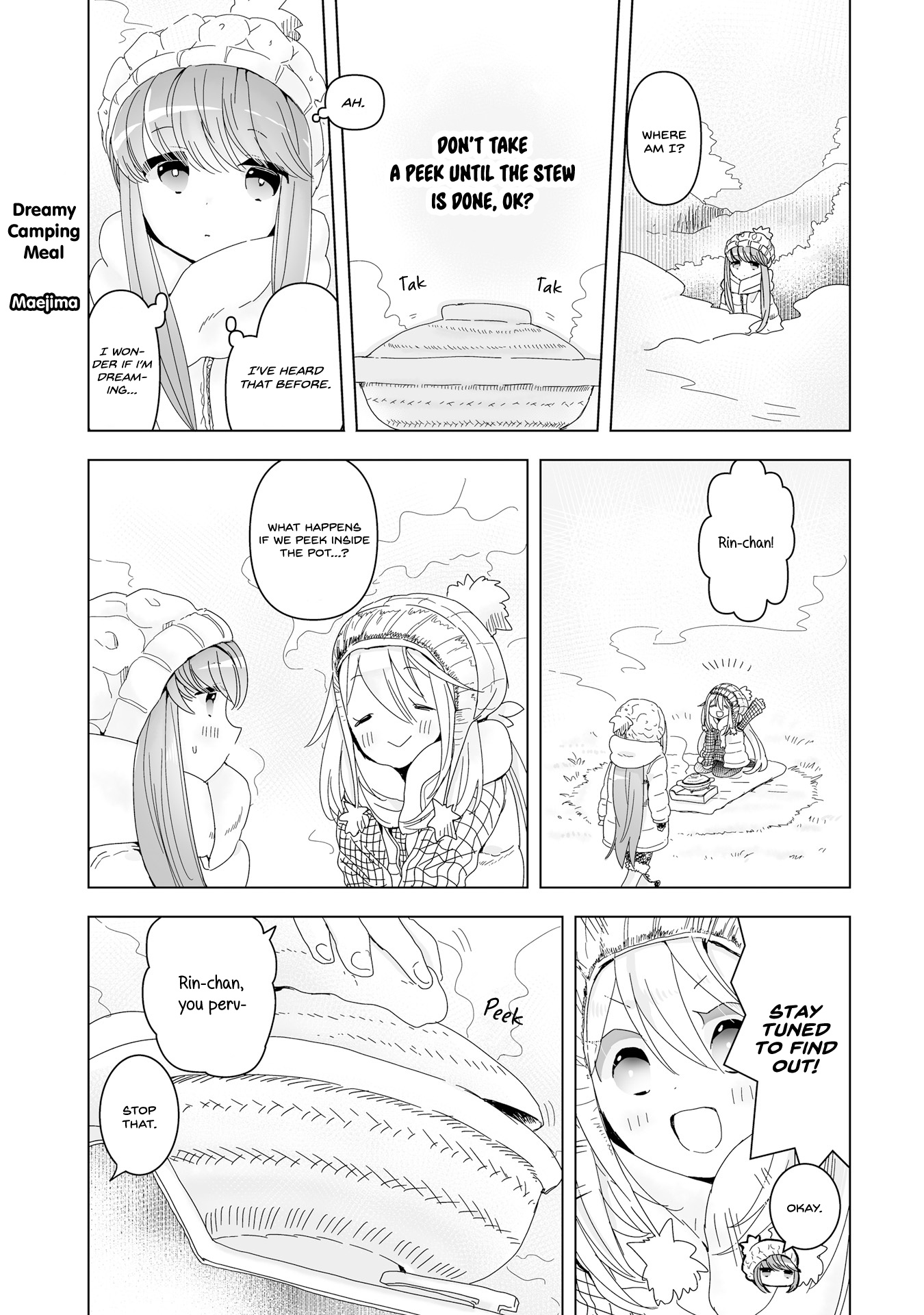 Yuru Camp △ Anthology Comic - Page 1