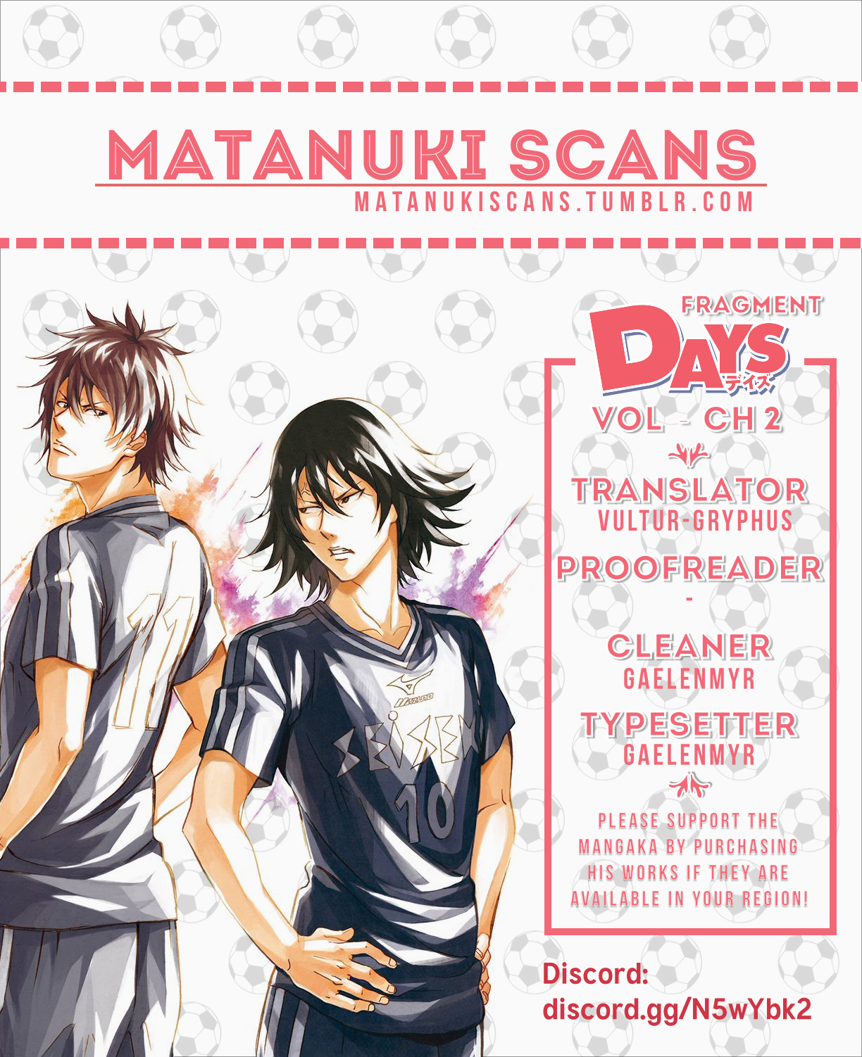 Days Fragment Vol.1 Chapter 2: Invisible Cheering - Picture 1