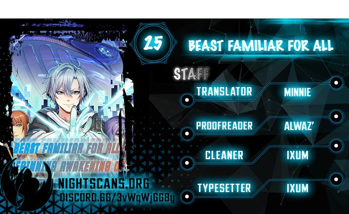 Beast Familiar For All: Beginning Awakening Of Mythical Talents Chapter 25 - Picture 2