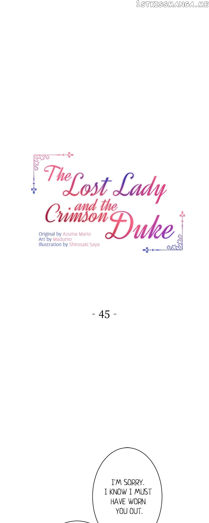The Lost Lady And The Crimson Duke Chapter 45 - Picture 1