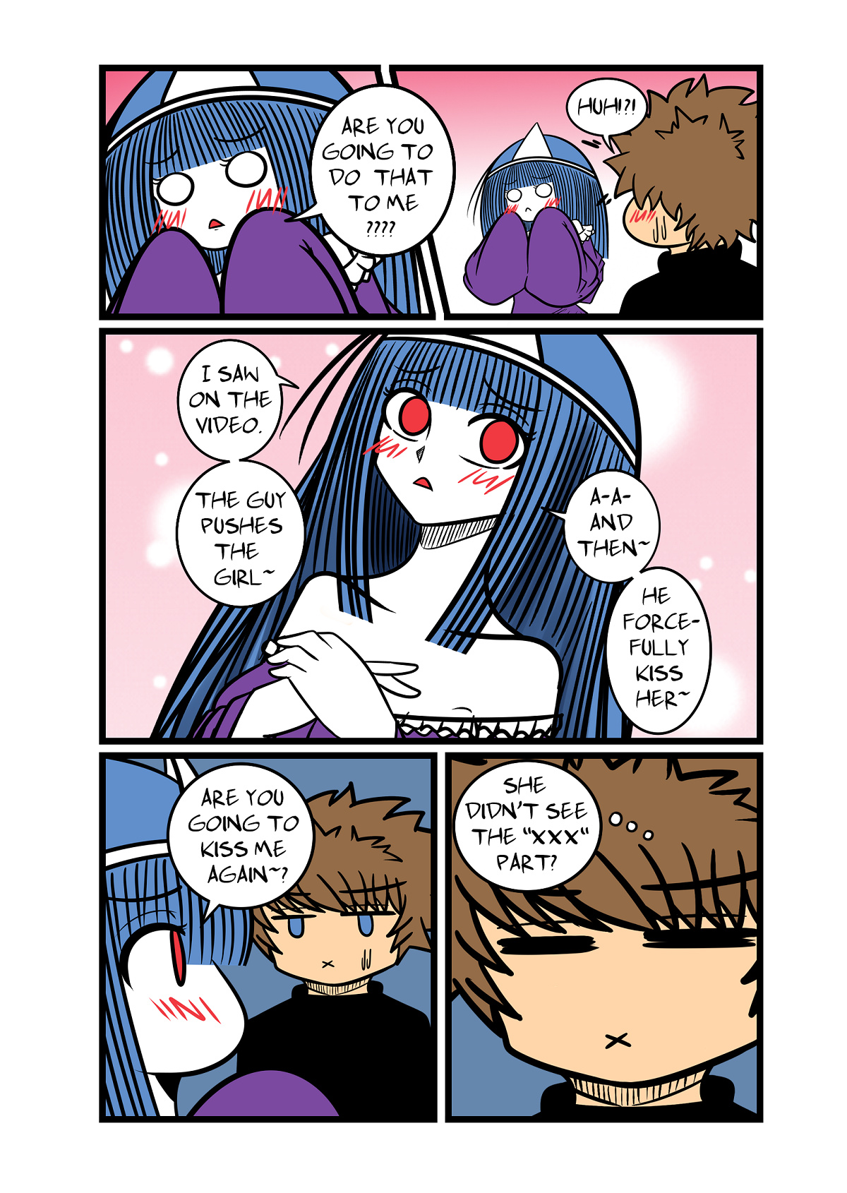 Oh My Ghost Webcomic - Page 1