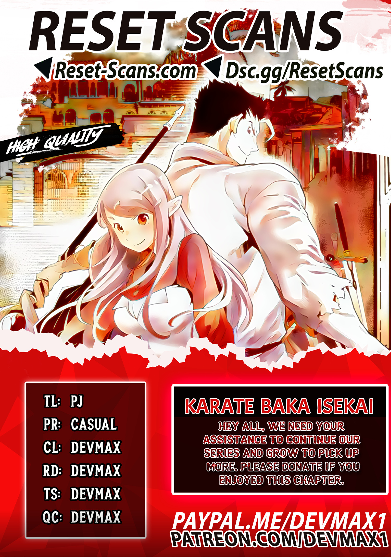 Karate Baka Isekai Chapter 21.1 - Picture 1