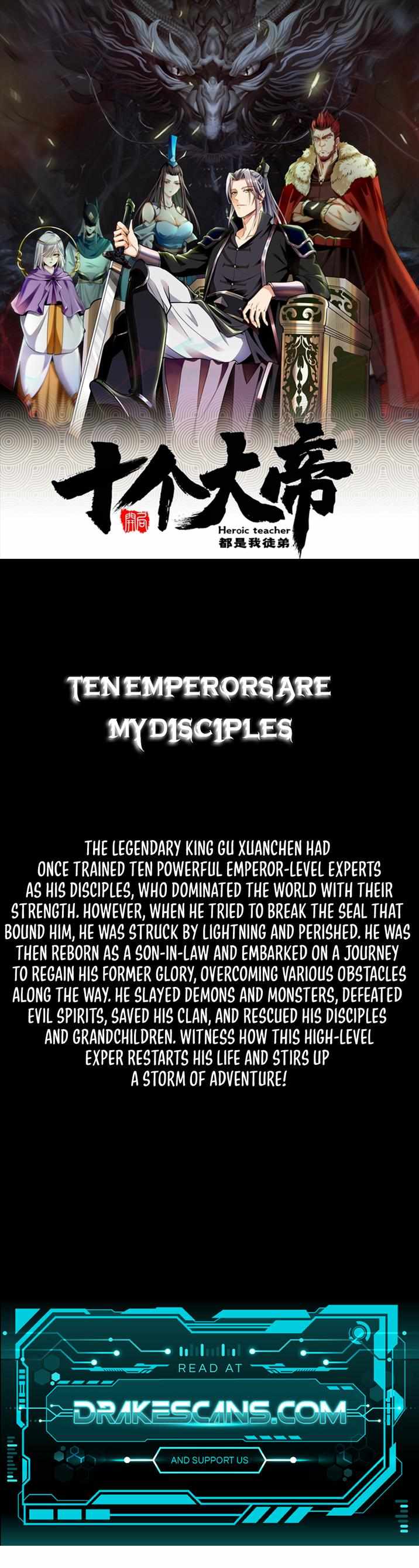 The Ten Great Emperors At The Beginning Are All My Apprentices - Page 1