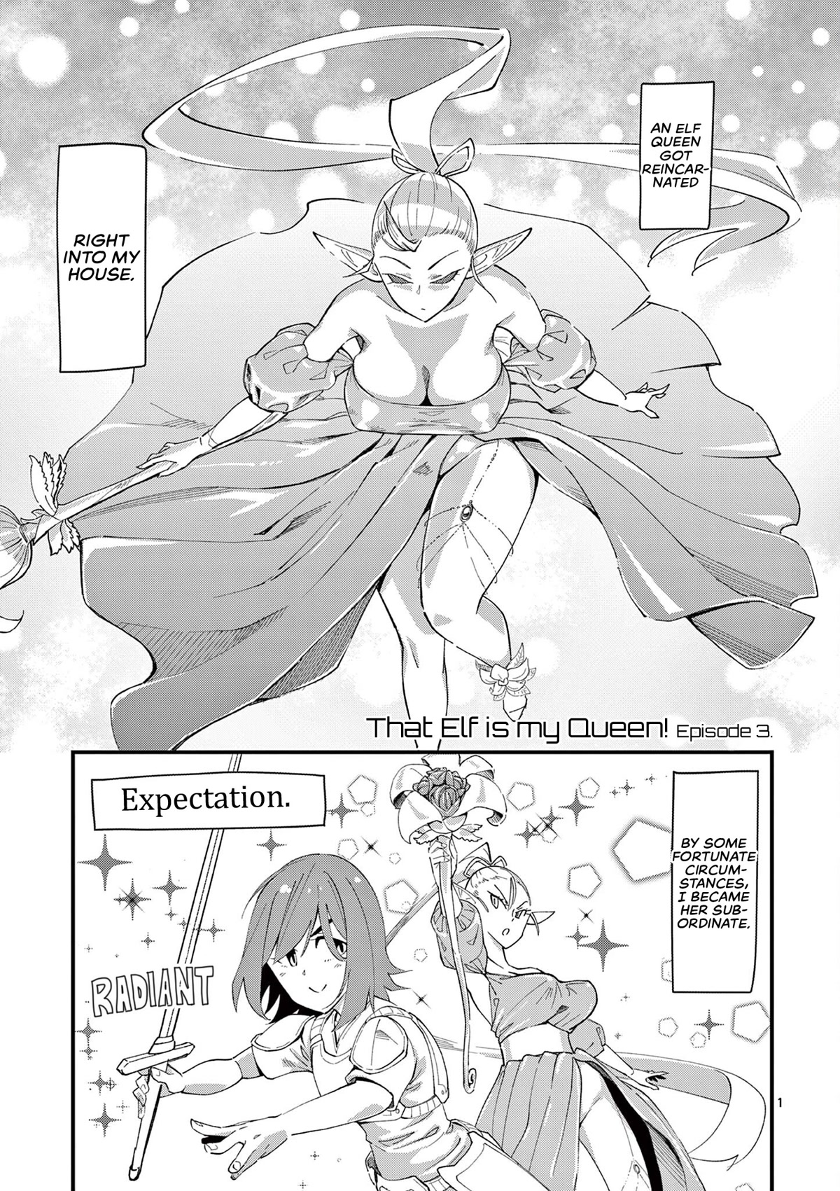 That Elf Is My Queen! - Page 1