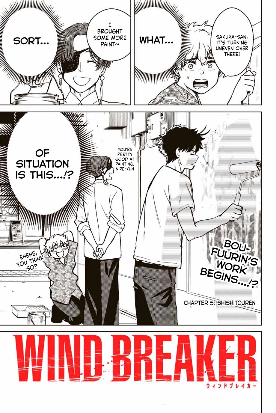 Wind Breaker (Nii Satoru) Chapter 5: Shishitouren - Picture 1