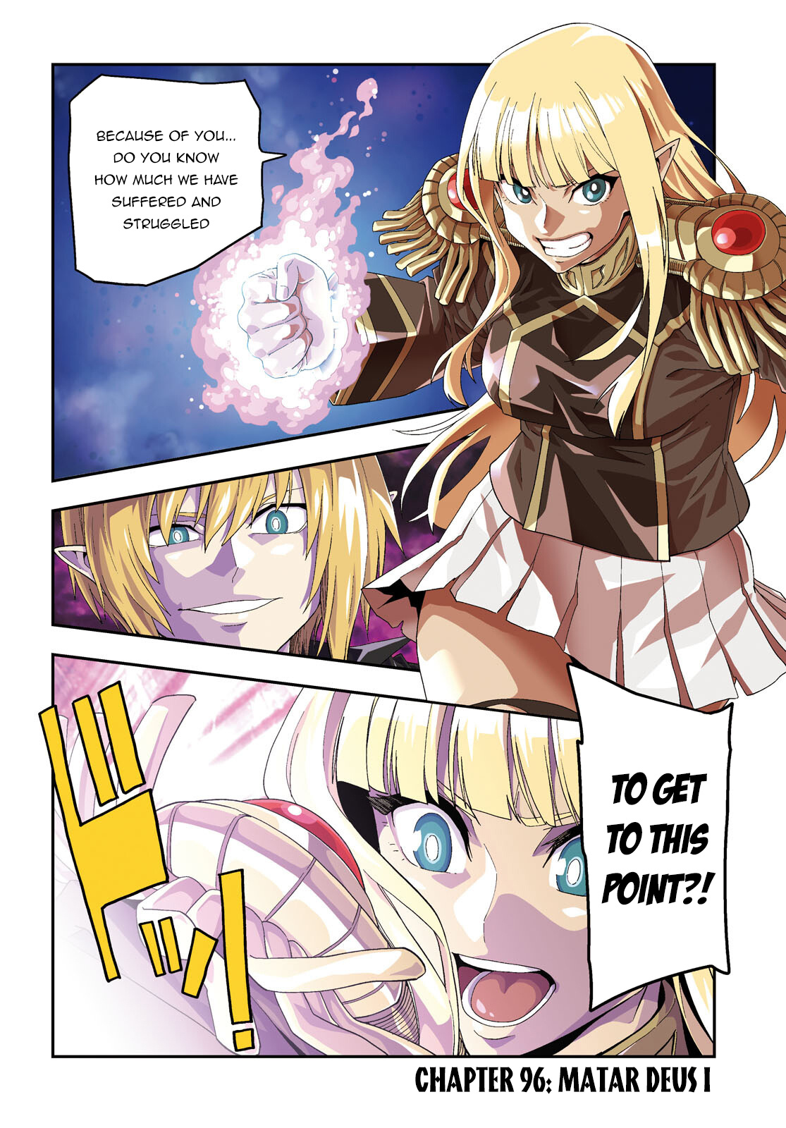 Konjiki No Moji Tsukai - Yuusha Yonin Ni Makikomareta Unique Cheat - Page 3