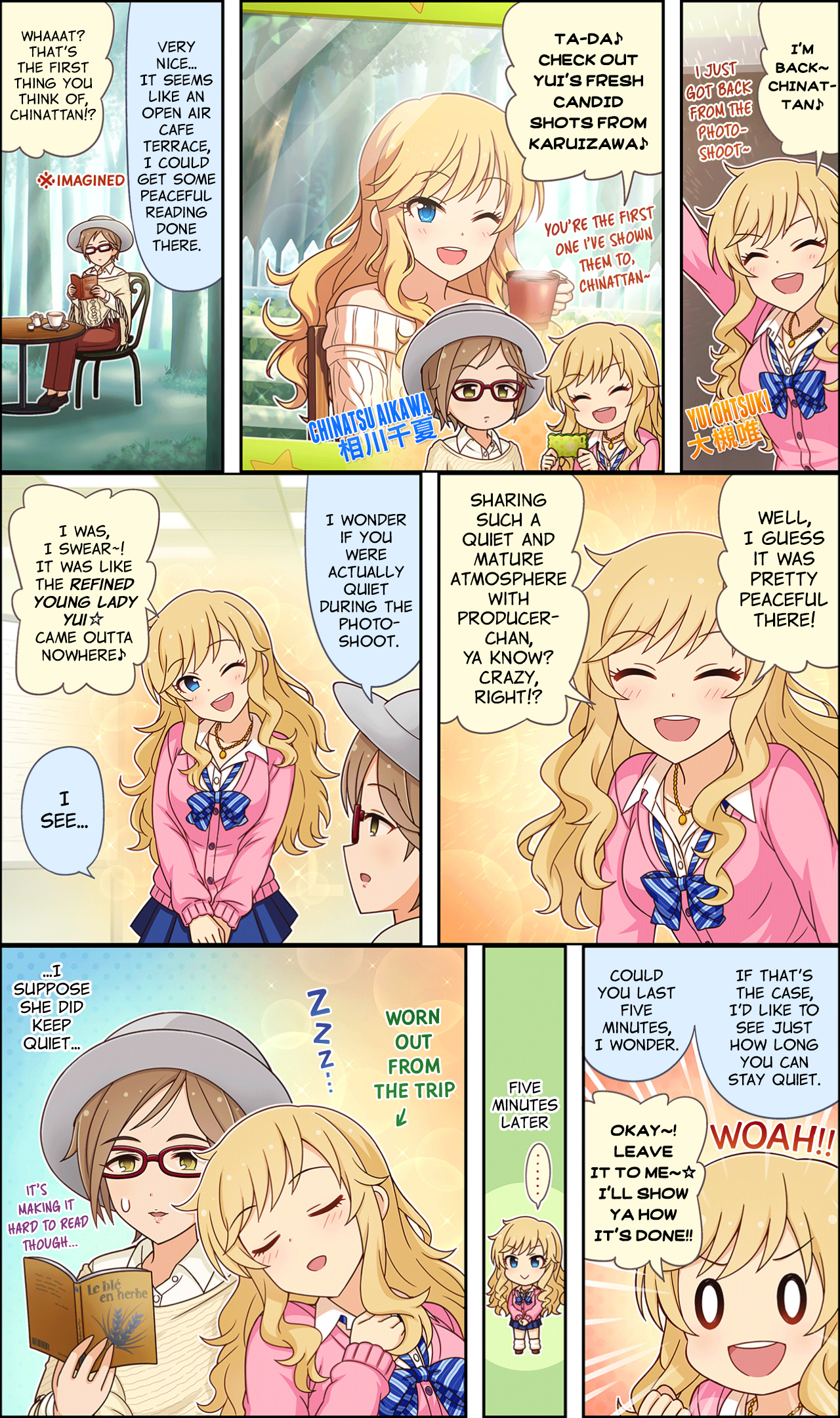 The Idolm@ster Cinderella Girls Gekijou Wide☆ Vol.2 Chapter 96 - Picture 1