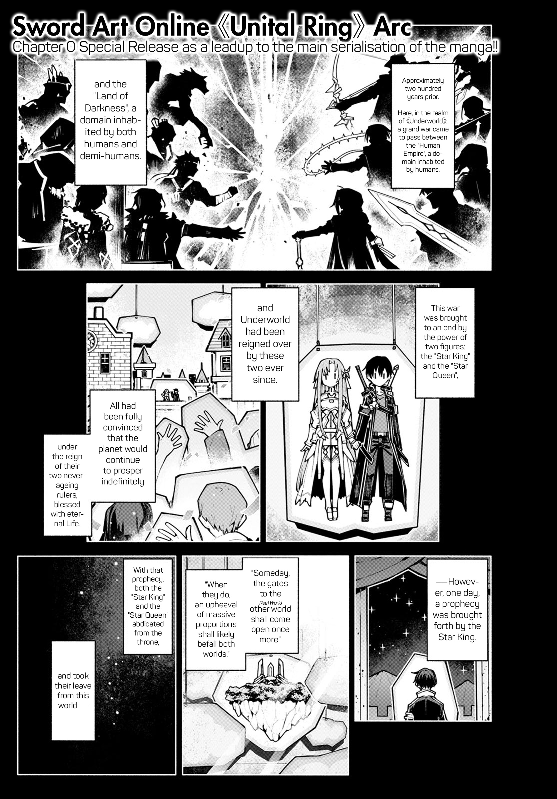 Sword Art Online Unital Ring Vol.1 Chapter 0: Prologue - Picture 1