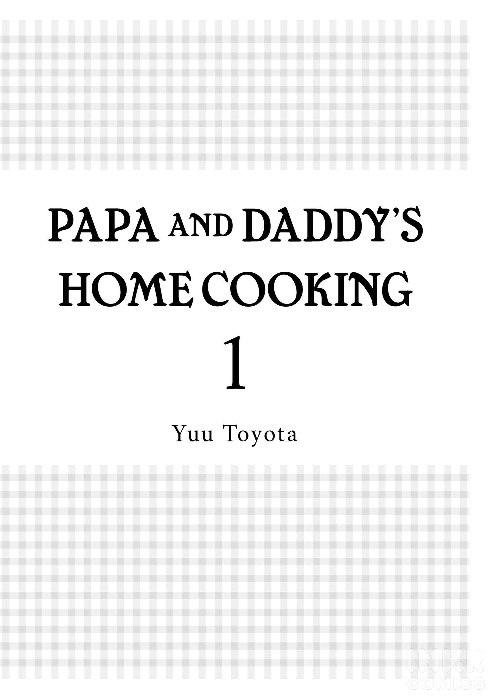 Papa To Oyaji No Uchi Gohan - Page 2