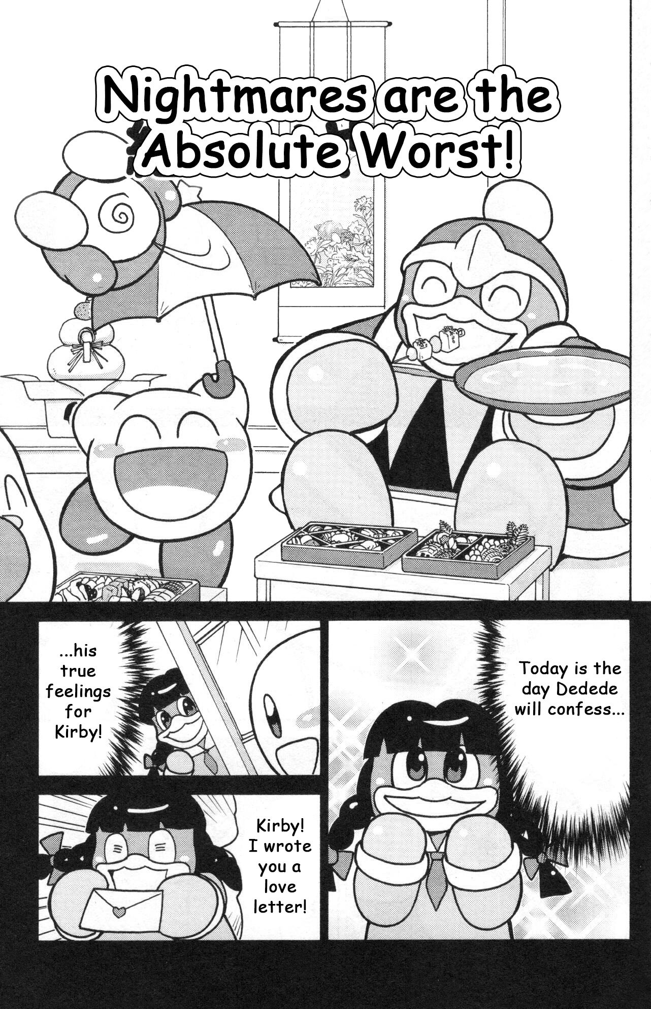 Kirby Of The Stars: Daily Round Diary! Vol.2 Chapter 2: Nightmares Are The Absolute Worst! - Picture 1