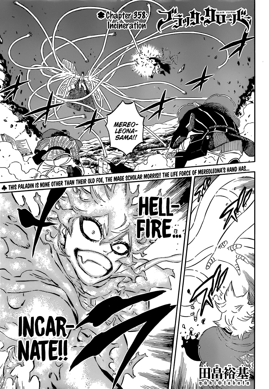 Black Clover Chapter 358: Incineration - Picture 1