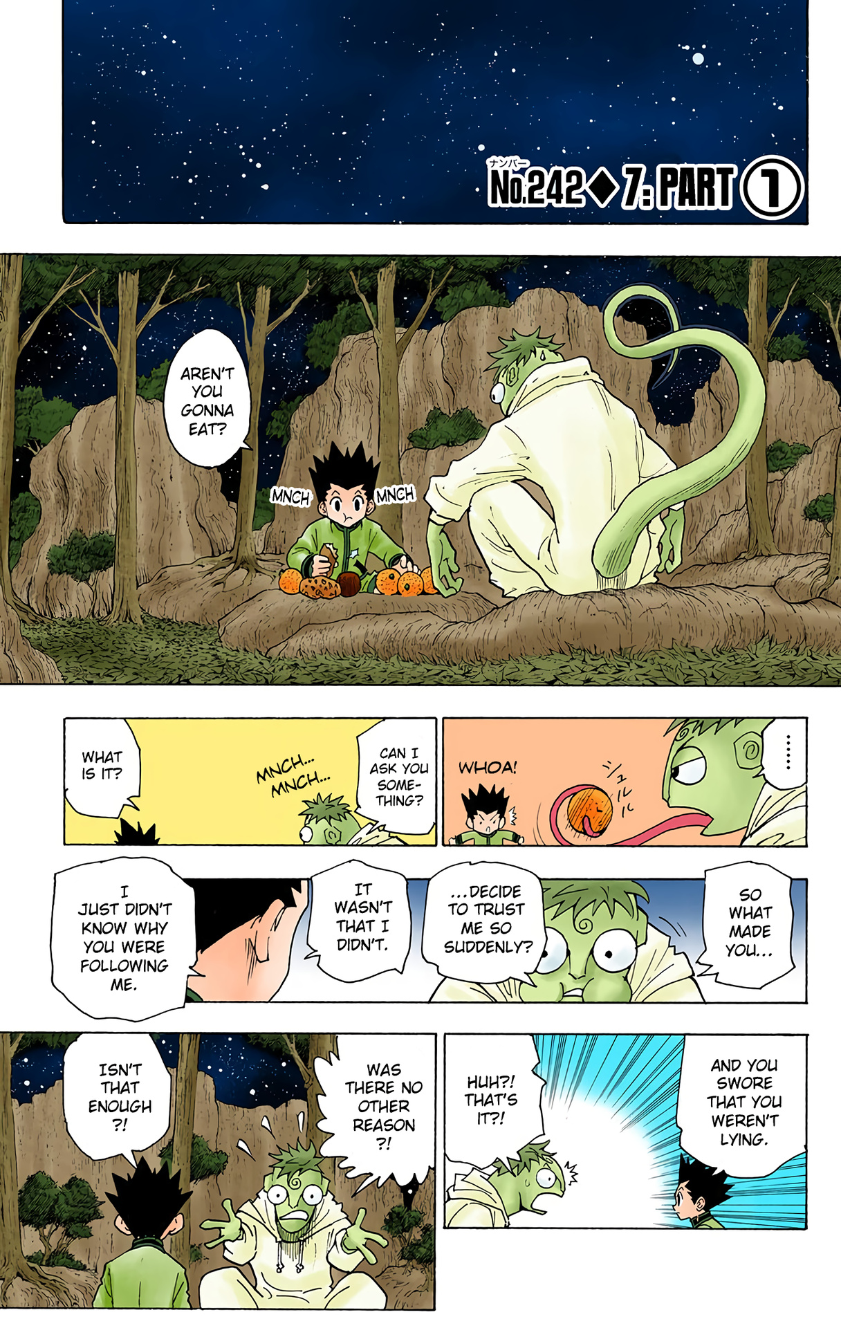 Hunter X Hunter Full Color Vol.23 Chapter 242: 7: Part 1 - Picture 1