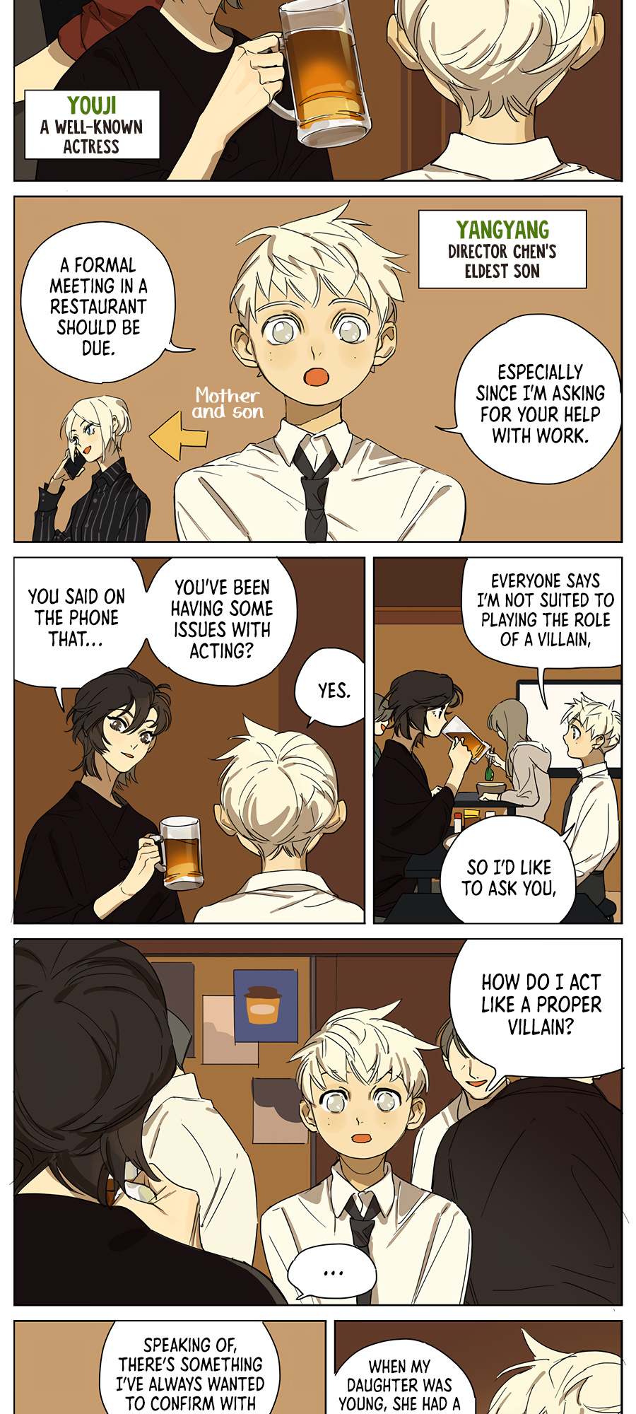 My Mom's A Superstar Chapter 24: Dinner Time - Picture 2