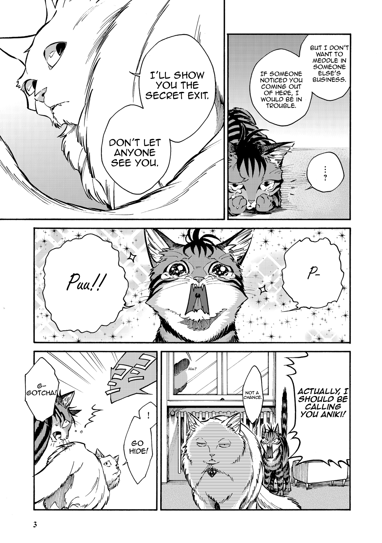 Rojiura Brothers Vol.1 Chapter 9: A Furball Hard To Swallow - Picture 3