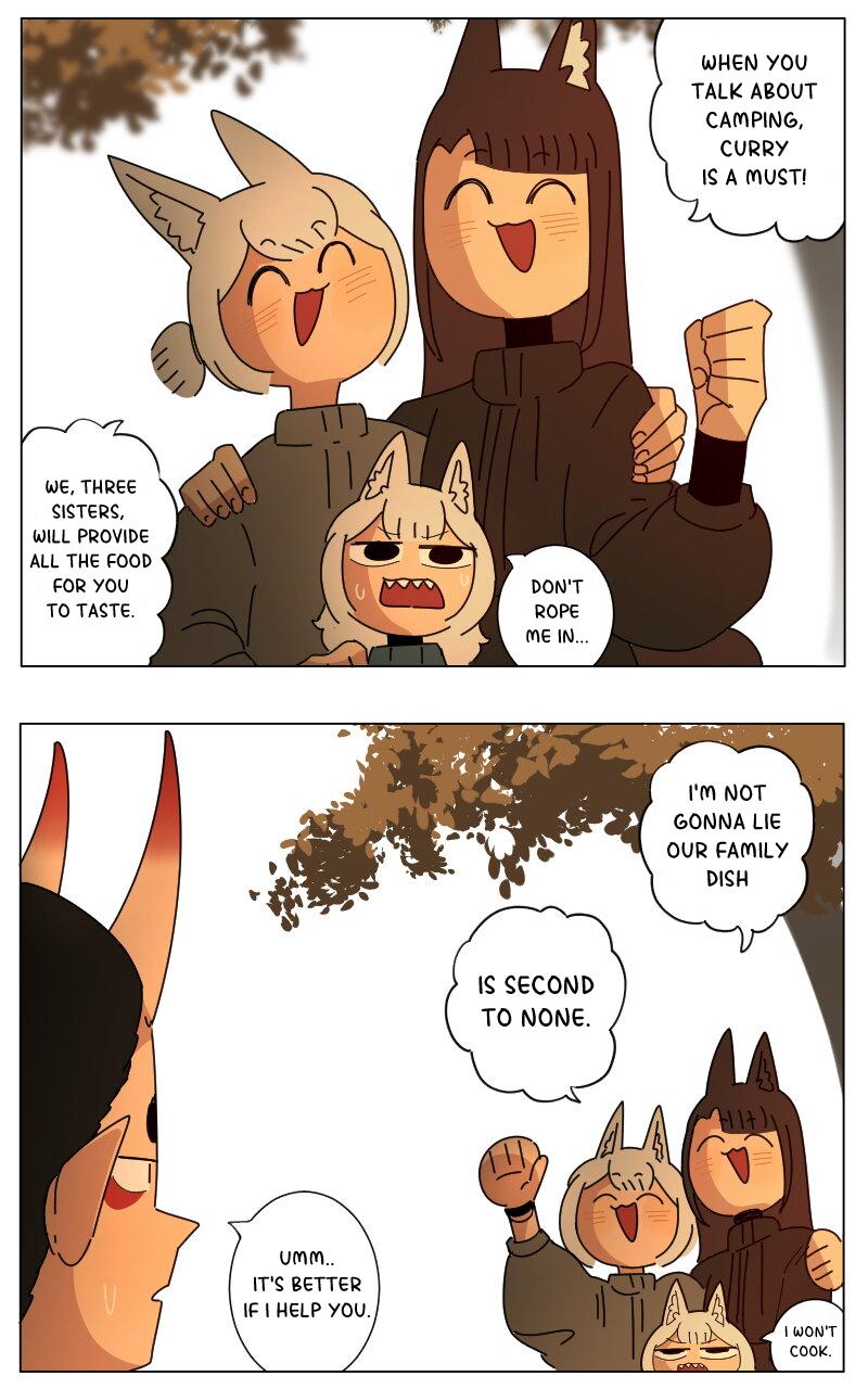 Daily Life Of Kitsune-San Chapter 34 - Picture 1