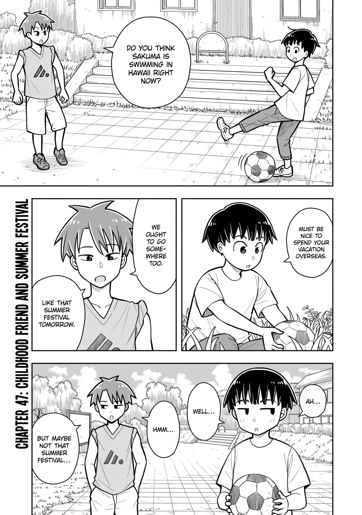 Starting Today She's My Childhood Friend Chapter 47: Childhood Friend And Summer Festival - Picture 1