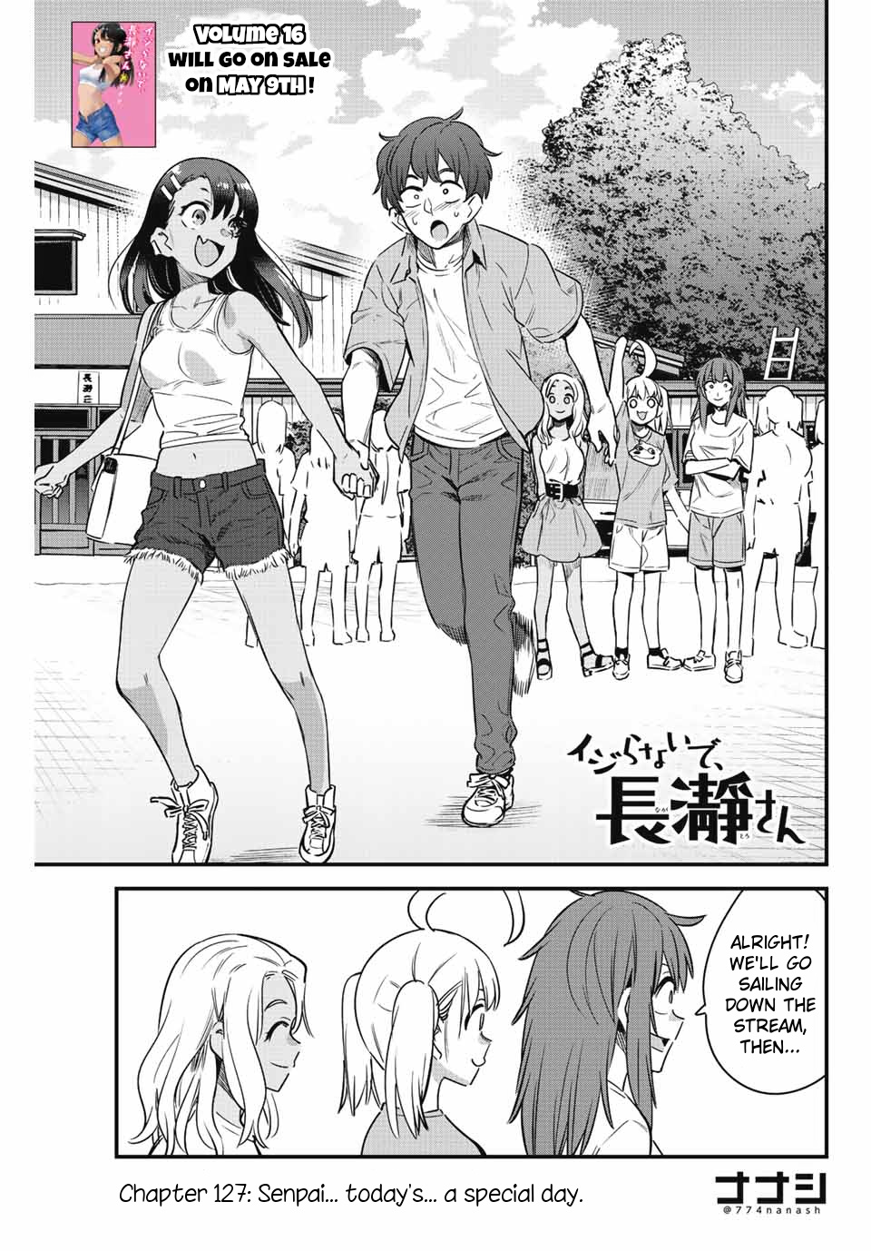 Ijiranaide, Nagatoro-San Chapter 127: Senpai... Today's... A Special Day. - Picture 1