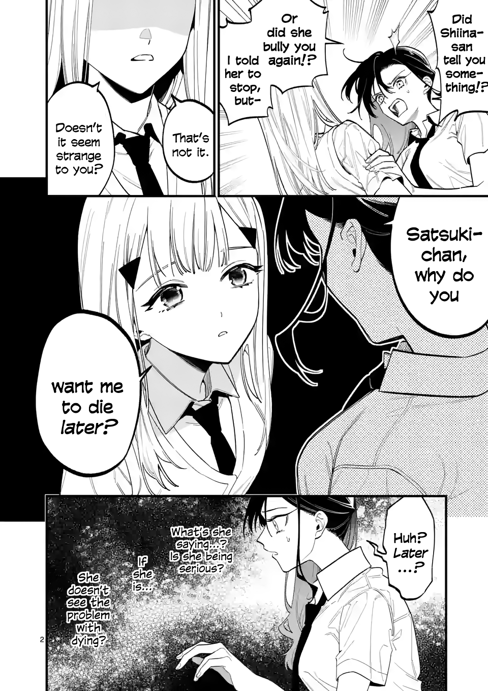 Liar Satsuki Can See Death - Page 2