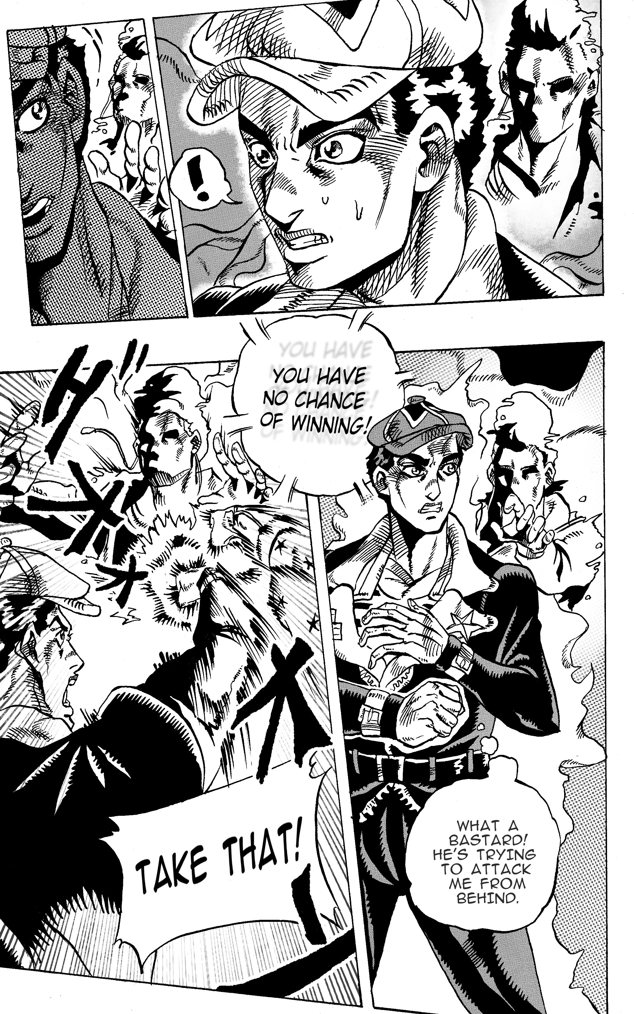 Jojo's Bizarre Adventure: Moscow Calling (Doujinshi) Vol.2 Chapter 8: This Train Is On Fire Part 3 - Picture 3