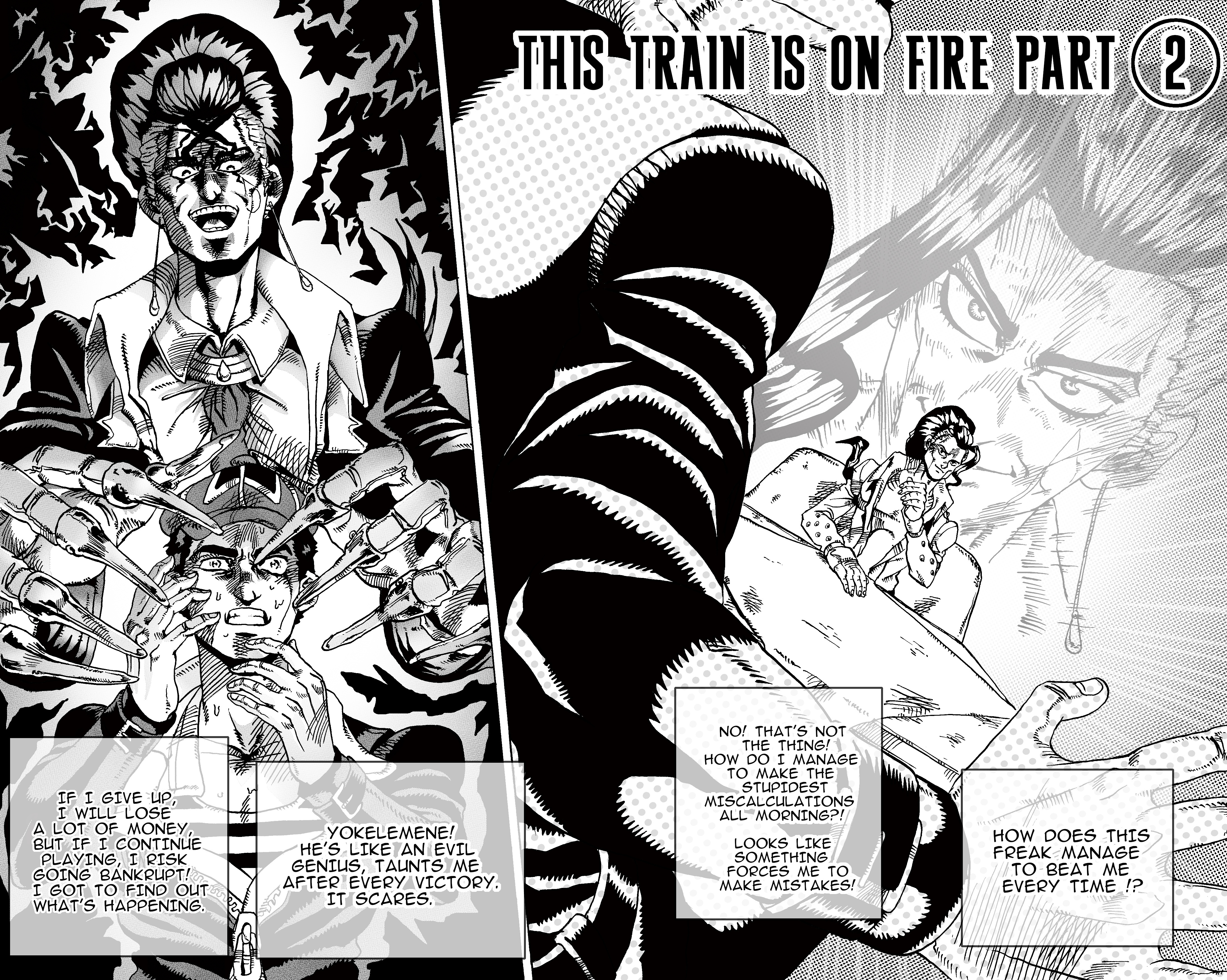 Jojo's Bizarre Adventure: Moscow Calling (Doujinshi) Vol.1 Chapter 7: This Train Is On Fire Part 2 - Picture 2