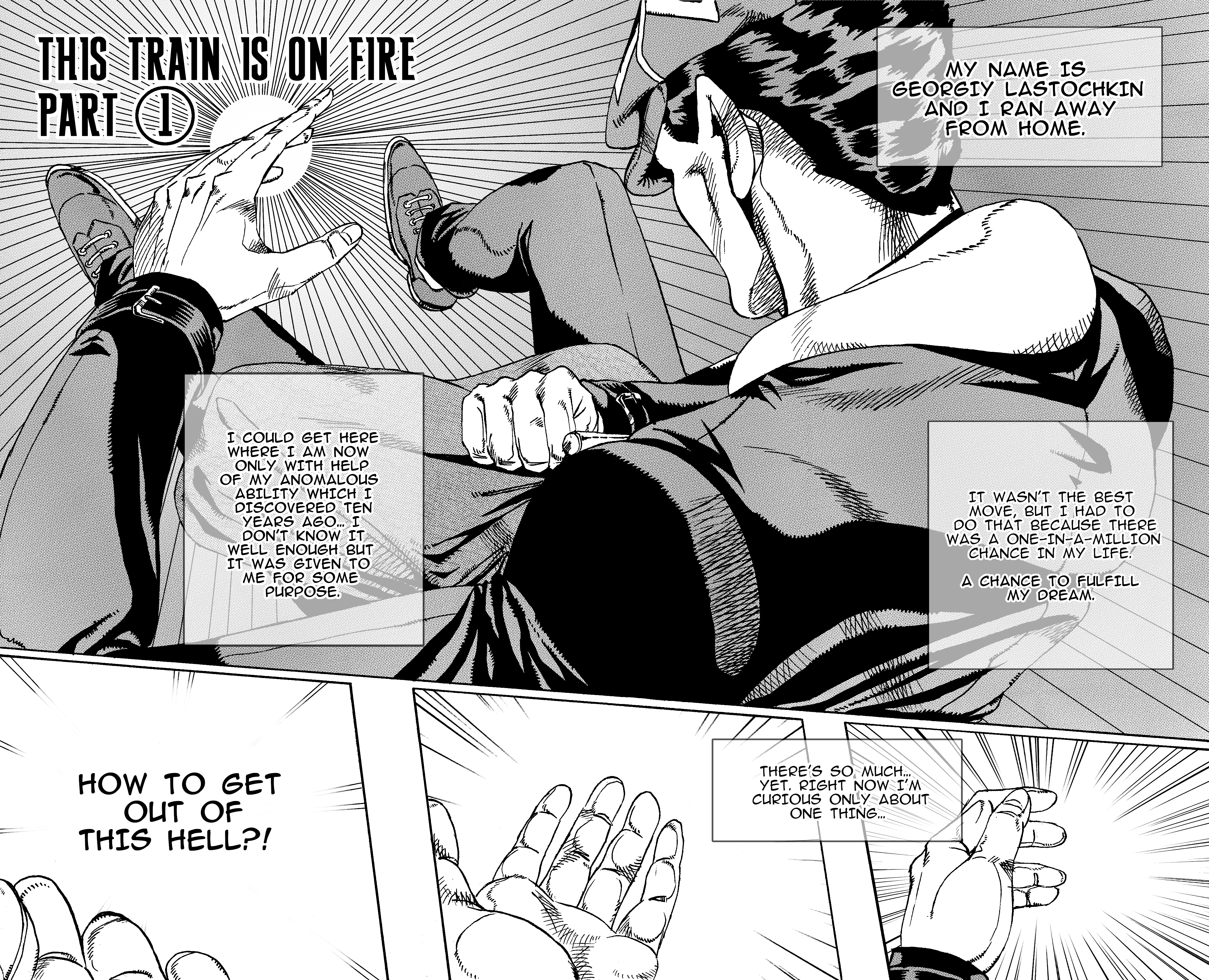 Jojo's Bizarre Adventure: Moscow Calling (Doujinshi) Vol.1 Chapter 6: This Train Is On Fire Part 1 - Picture 1