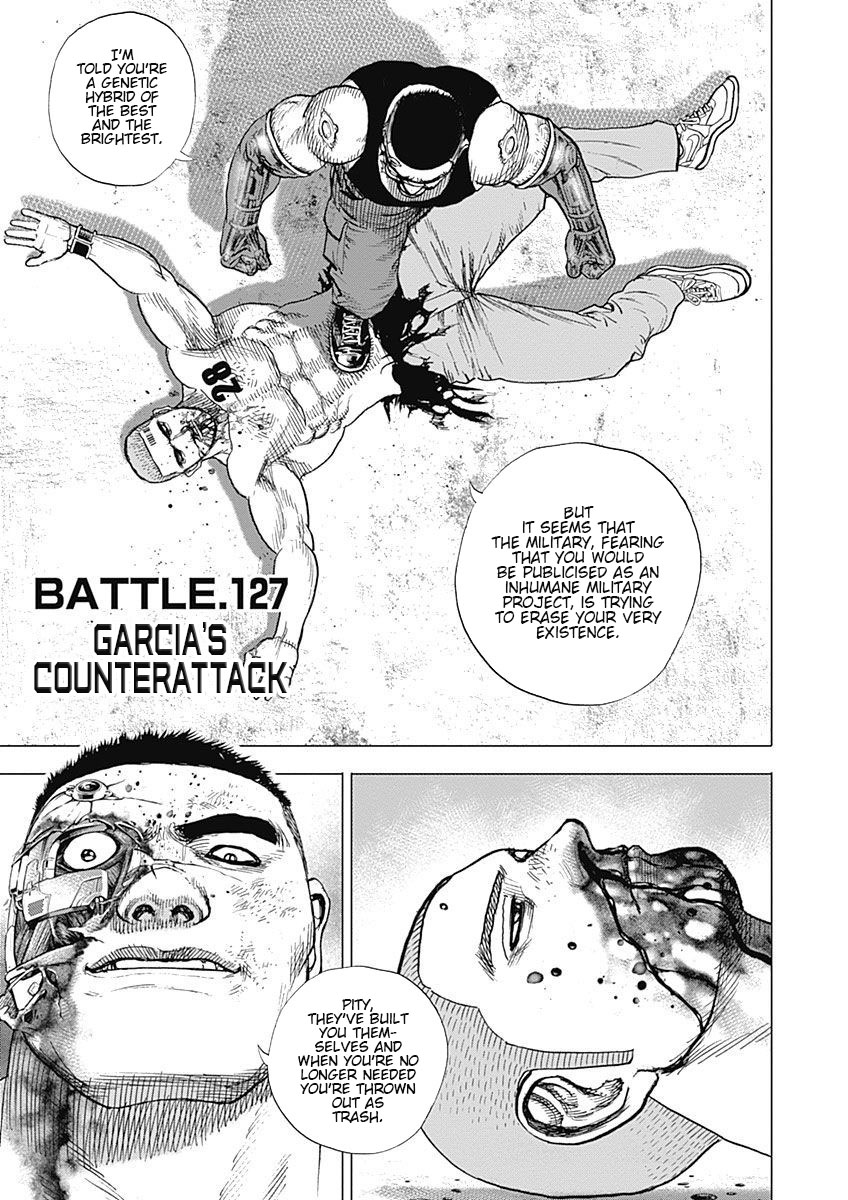 Tough Gaiden - Ryuu Wo Tsugu Otoko Vol.11 Chapter 127: Garcia's Counterattack - Picture 1