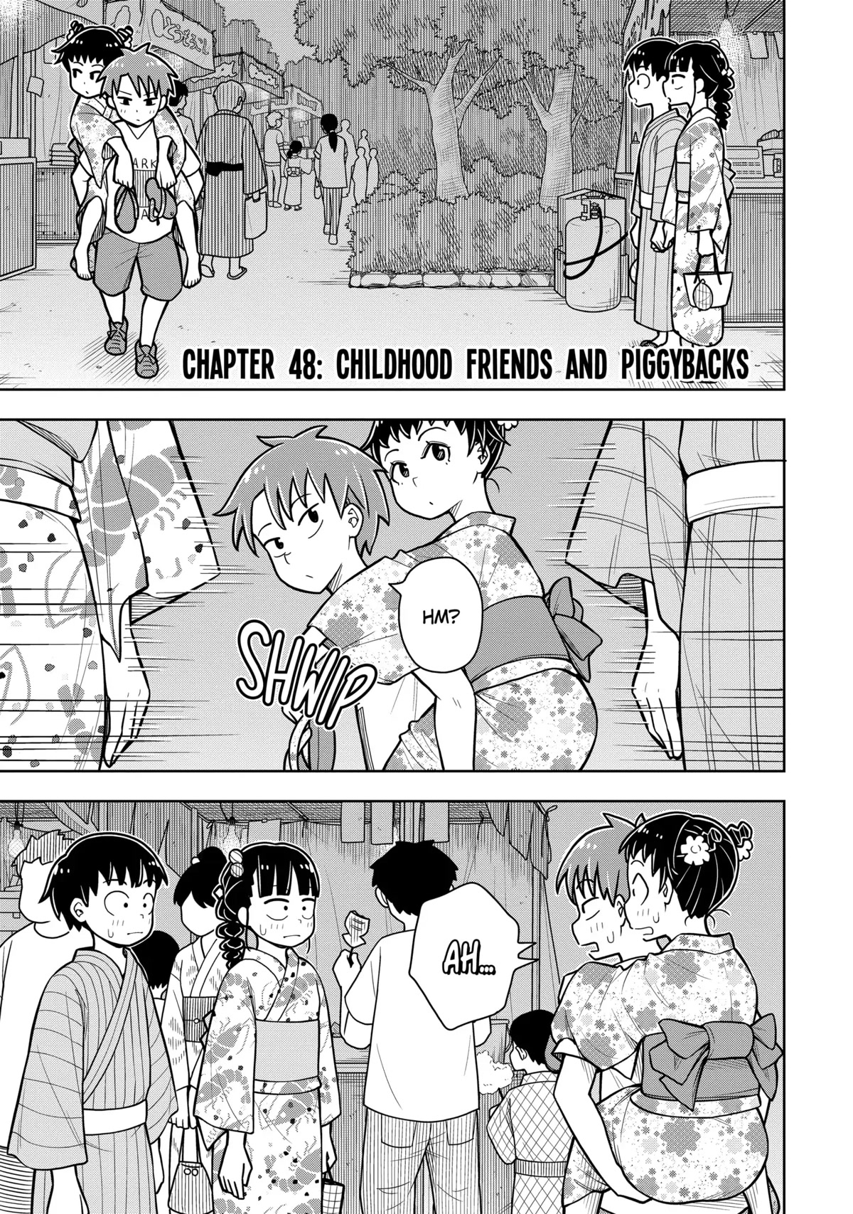 Starting Today She's My Childhood Friend Chapter 48: Childhood Friends And Piggybacks - Picture 1