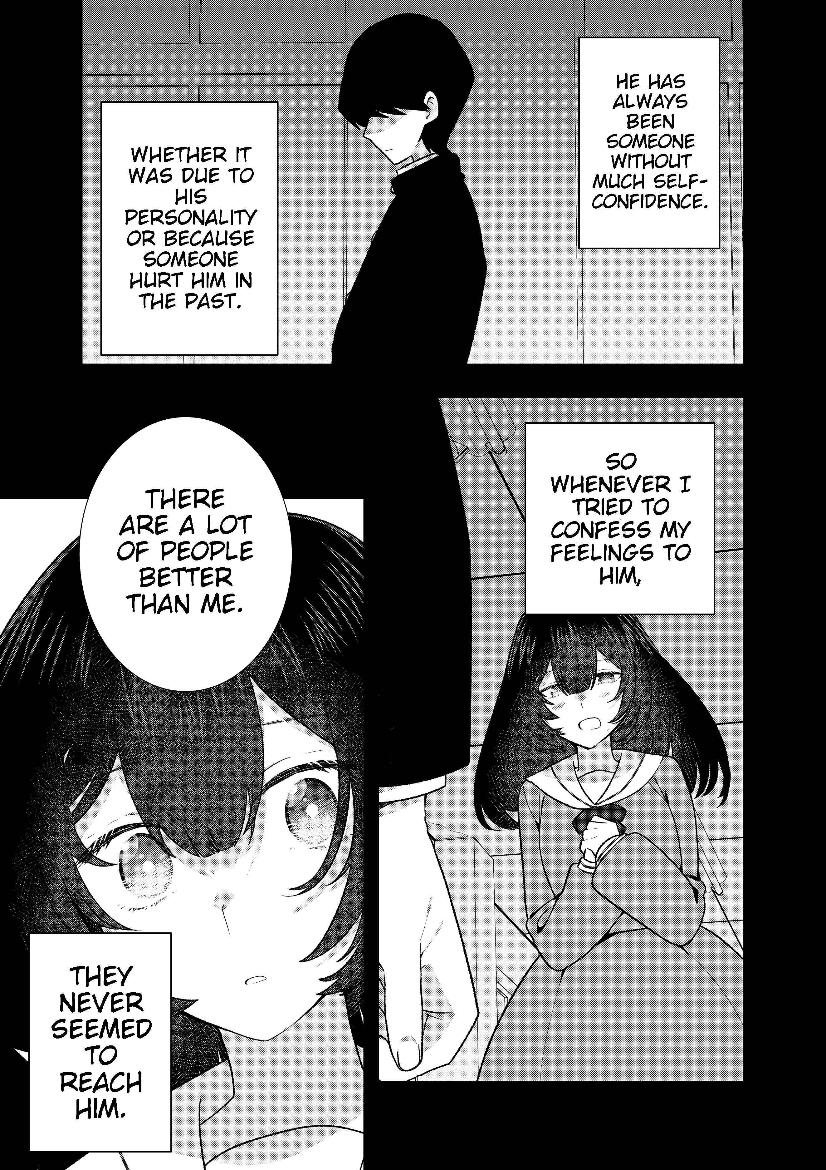 A Yandere Girl Who Is Not Very Good At Being Yandere - Page 1