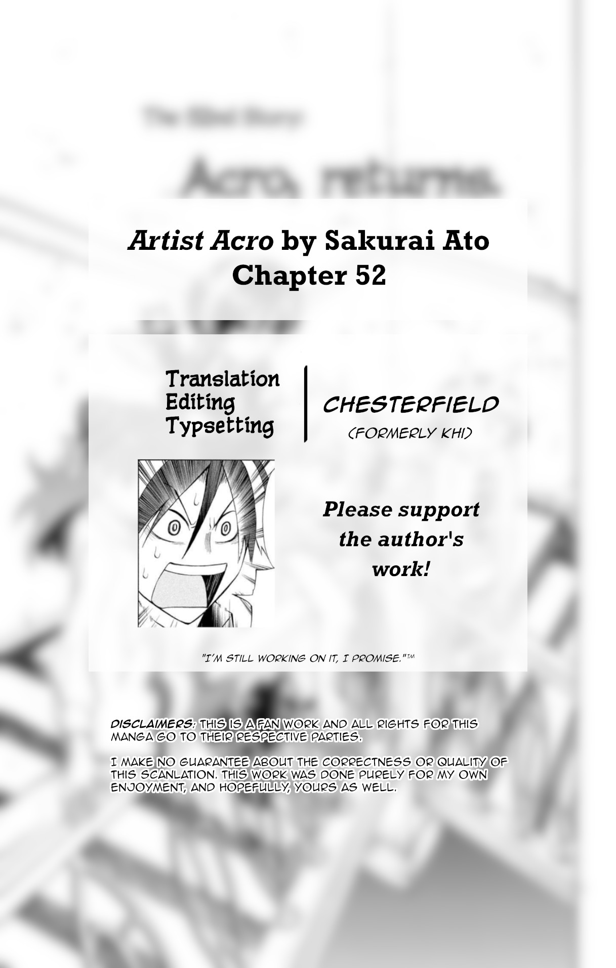 Artist Acro Vol.6 Chapter 52: Acro, Returns - Picture 2