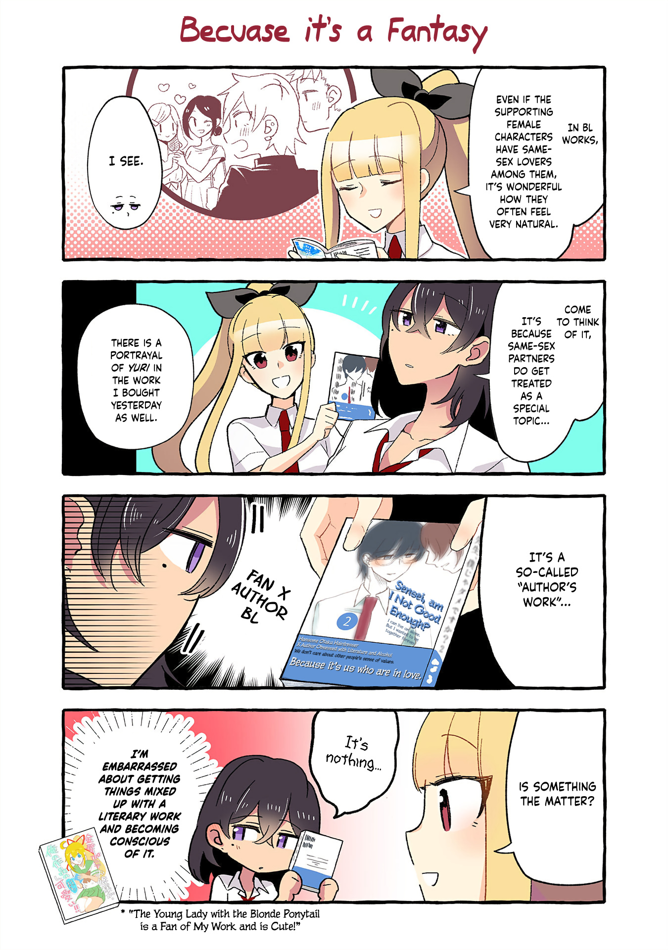 As A Result Of A Classmate's Obsession With Yuri, I Was Exposed As An Author Chapter 129 - Picture 2