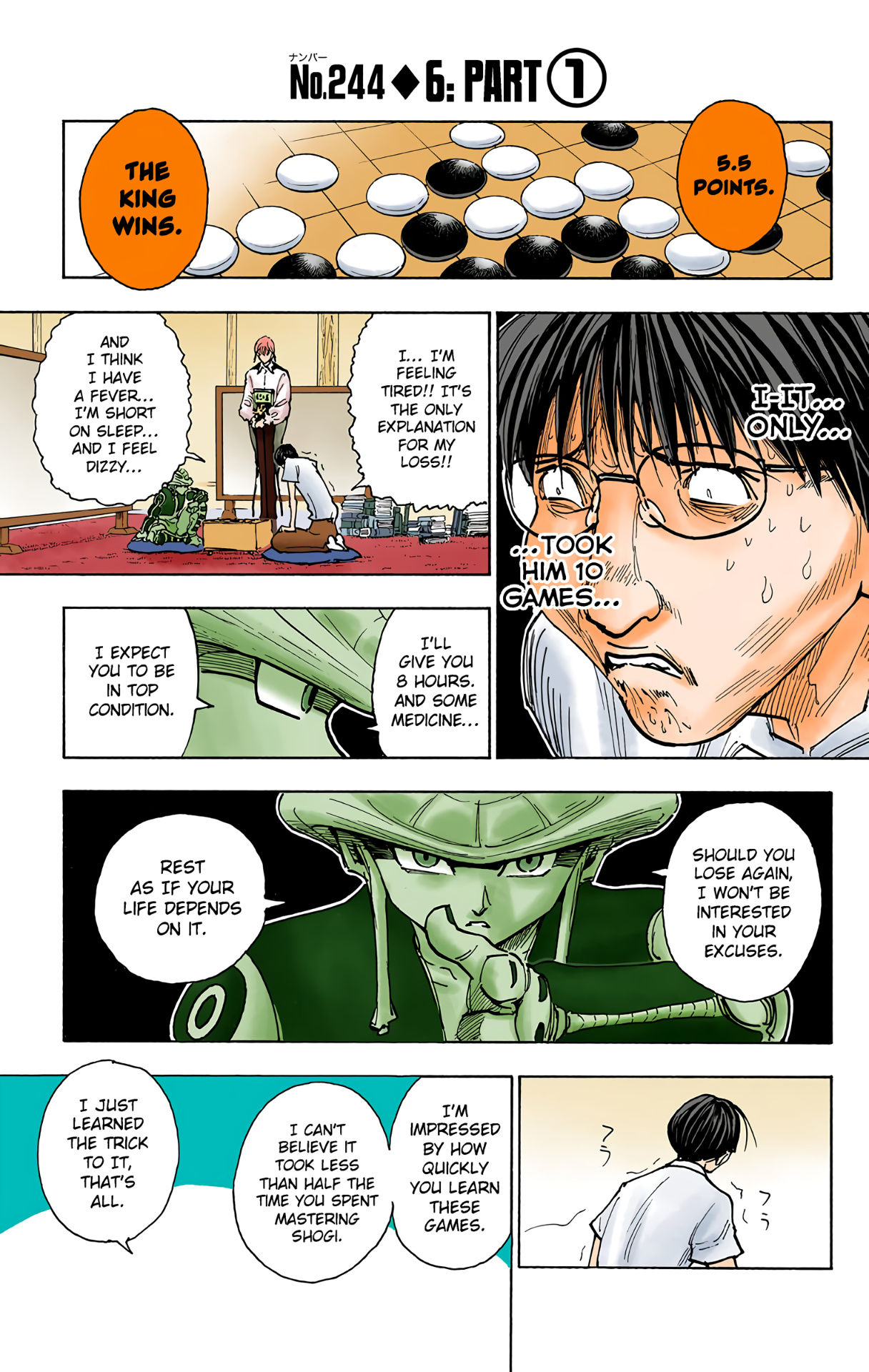 Hunter X Hunter Full Color Vol.23 Chapter 244: 6: Part 1 - Picture 1