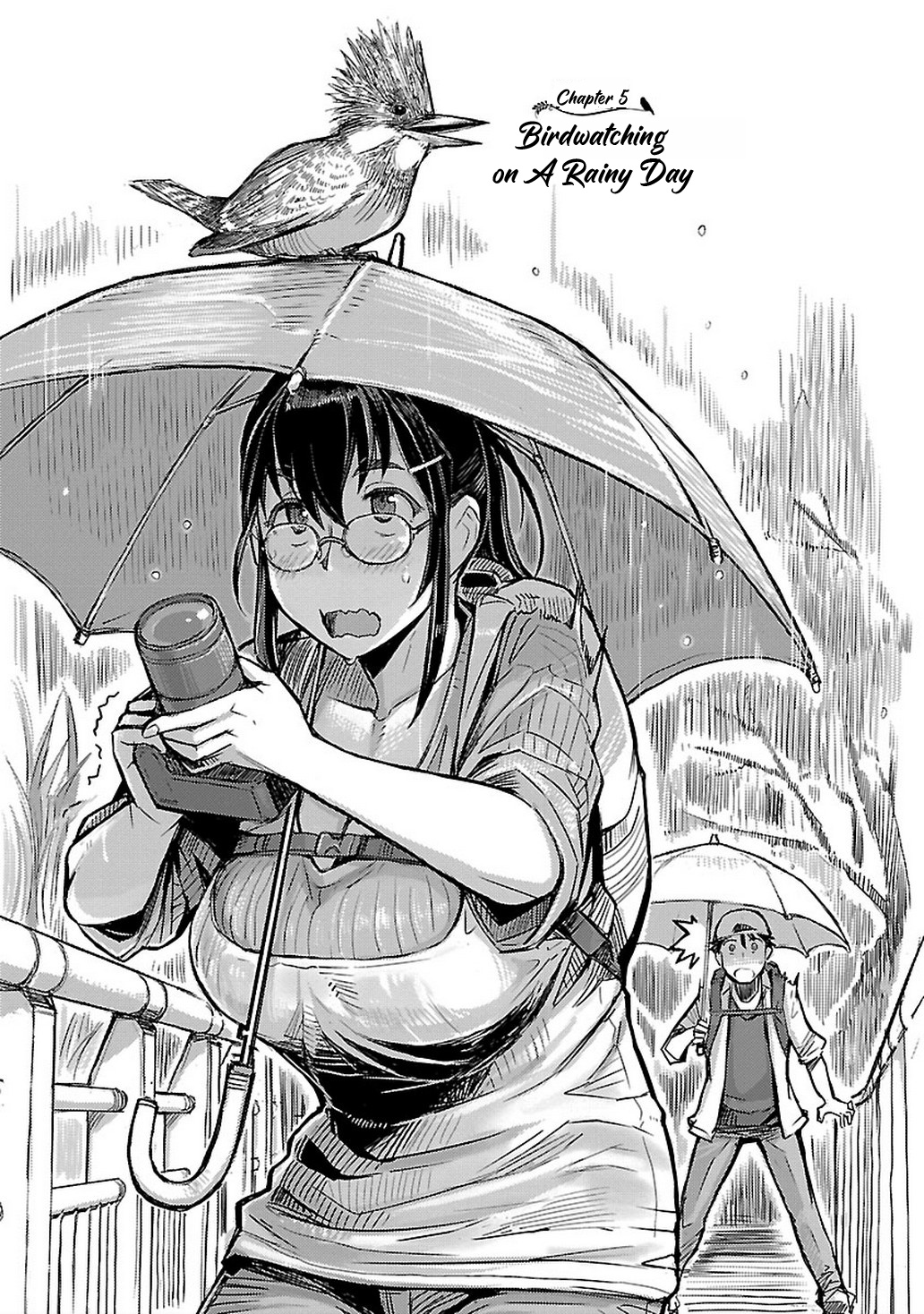 Akiyama-San No Tori Life Vol.1 Chapter 5: Birdwatching On A Rainy Day - Picture 1