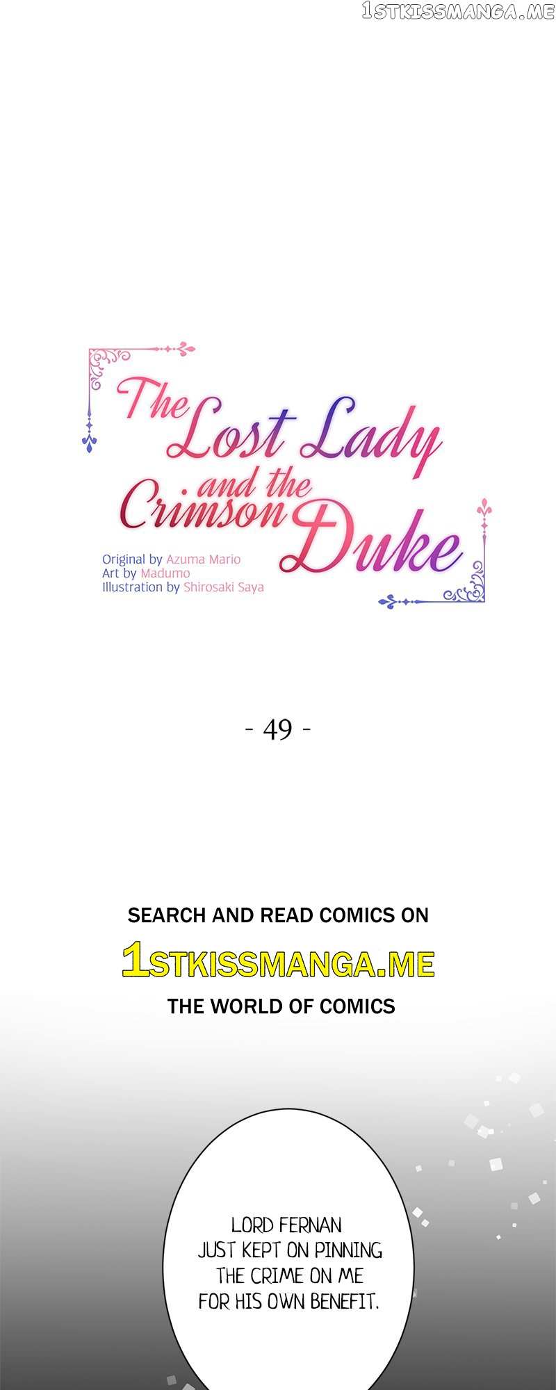 The Lost Lady And The Crimson Duke Chapter 49 - Picture 2