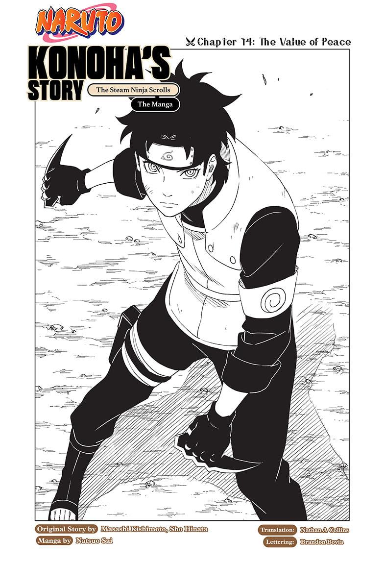 Naruto: Konoha's Story - The Steam Ninja Scrolls: The Manga Chapter 14 - Picture 1