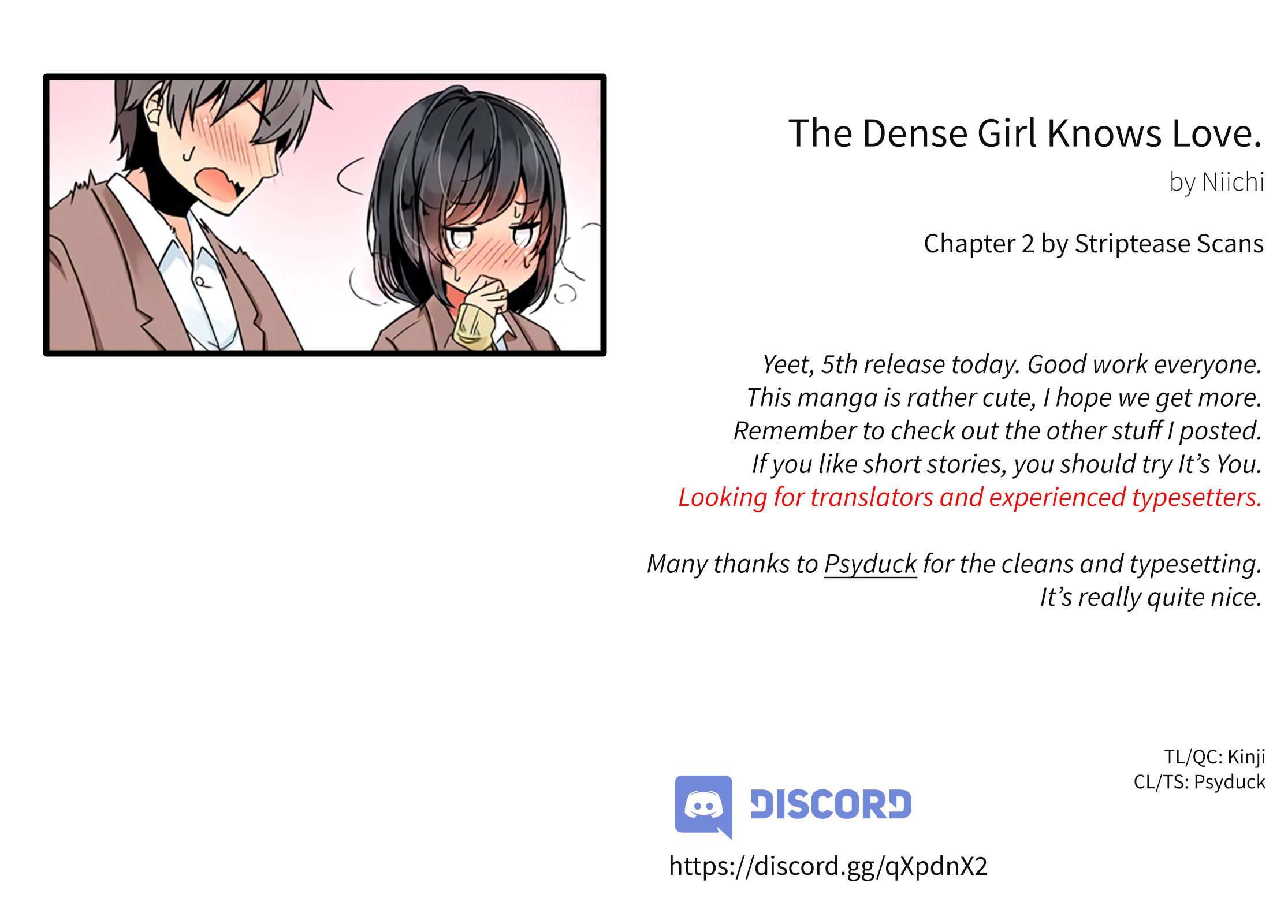 Girls À La Carte Chapter 52: The Dense Girl Knows Love. (2) - Picture 1