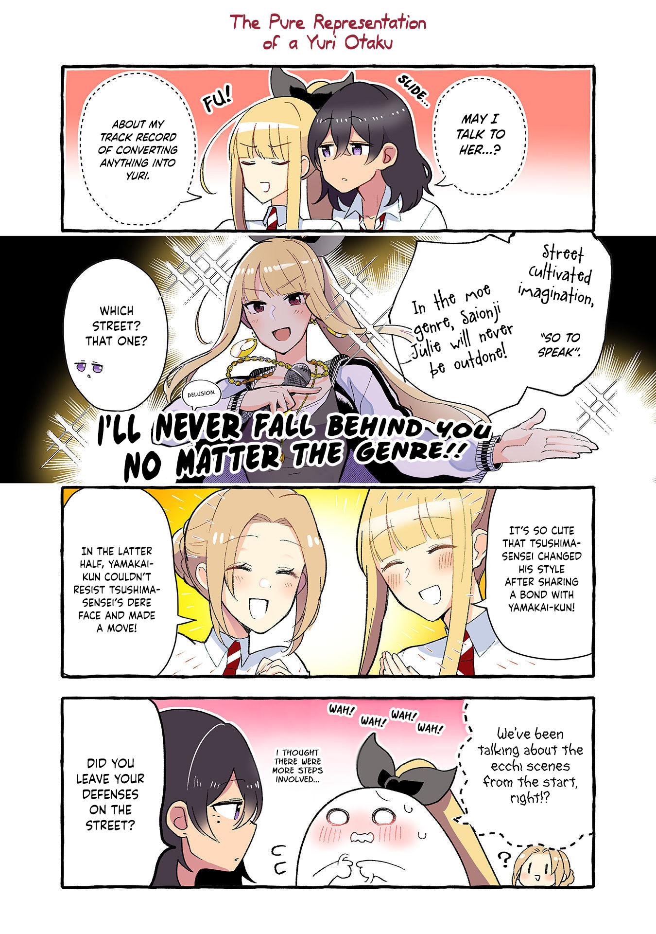 As A Result Of A Classmate's Obsession With Yuri, I Was Exposed As An Author Chapter 133 - Picture 2