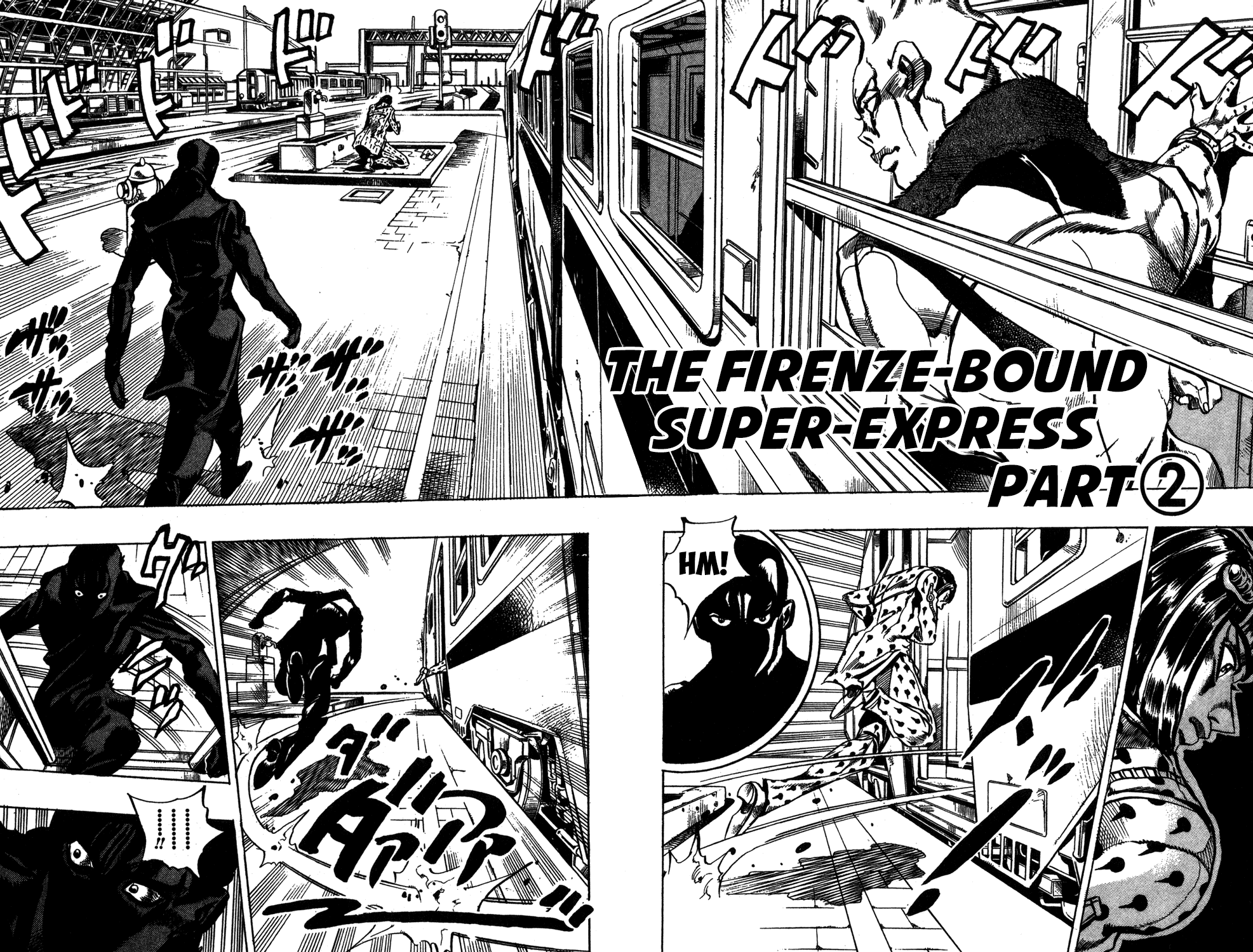 Jojo's Bizarre Adventure Part 5 - Vento Aureo Vol.6 Chapter 48: The Firenze-Bound Super Express Part 2 - Picture 3