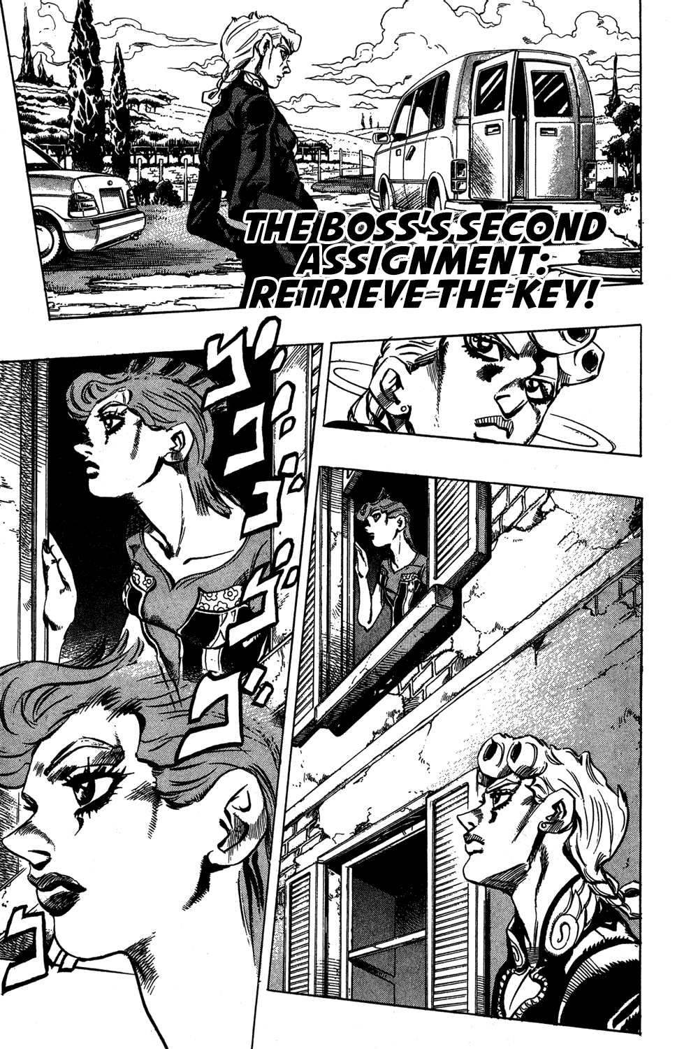 Jojo's Bizarre Adventure Part 5 - Vento Aureo Vol.5 Chapter 39: Second Order From The Boss: Retrieve The Key! - Picture 2