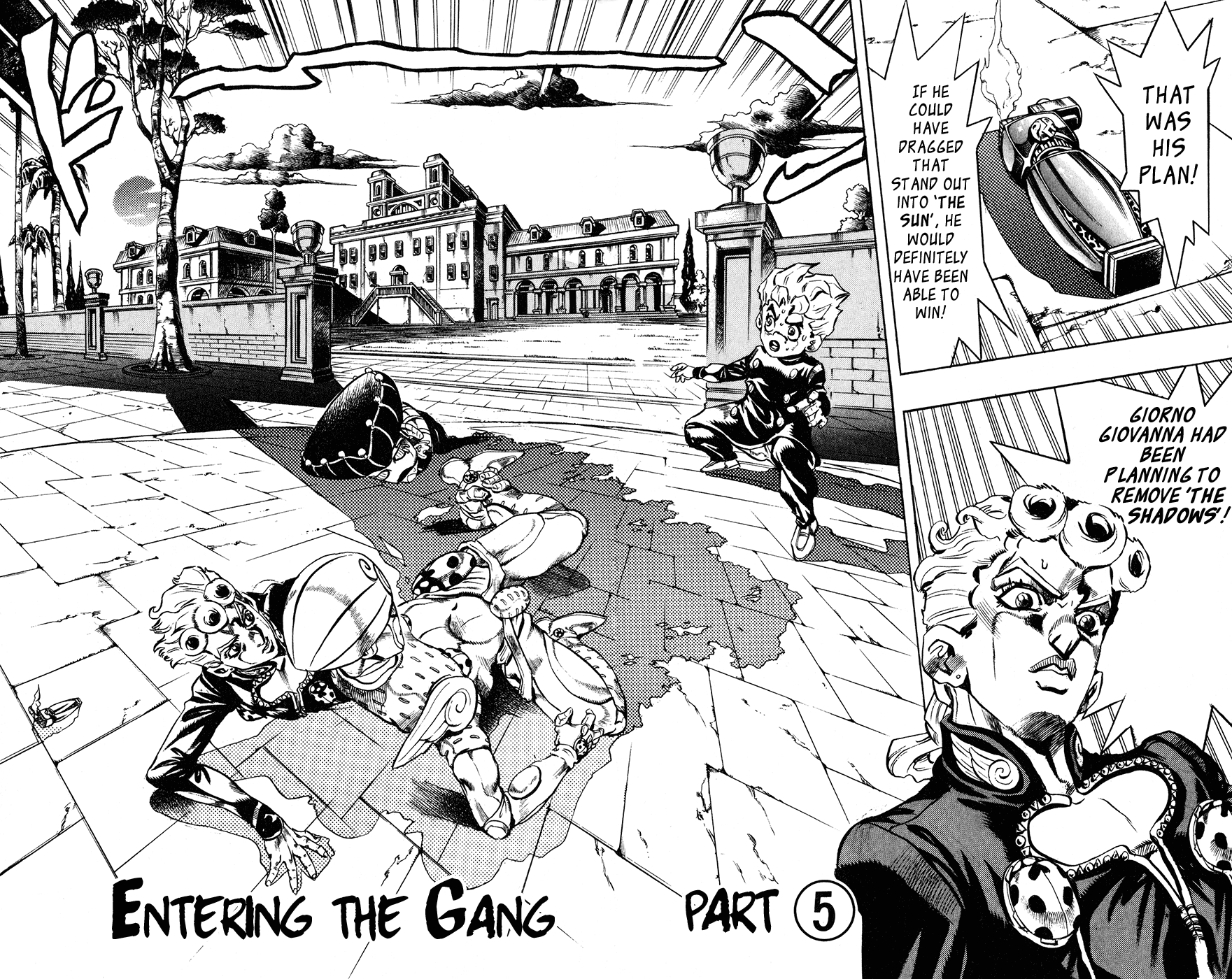 Jojo's Bizarre Adventure Part 5 - Vento Aureo Vol.2 Chapter 15: Entering The Gang Part 5 - Picture 2