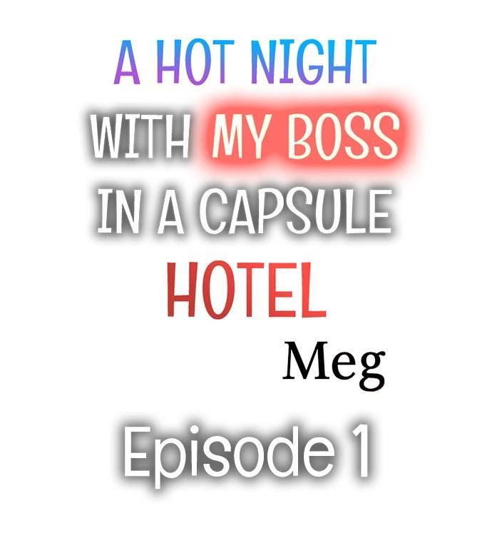 A Hot Night With My Boss In A Capsule Hotel Chapter 1 - Picture 2