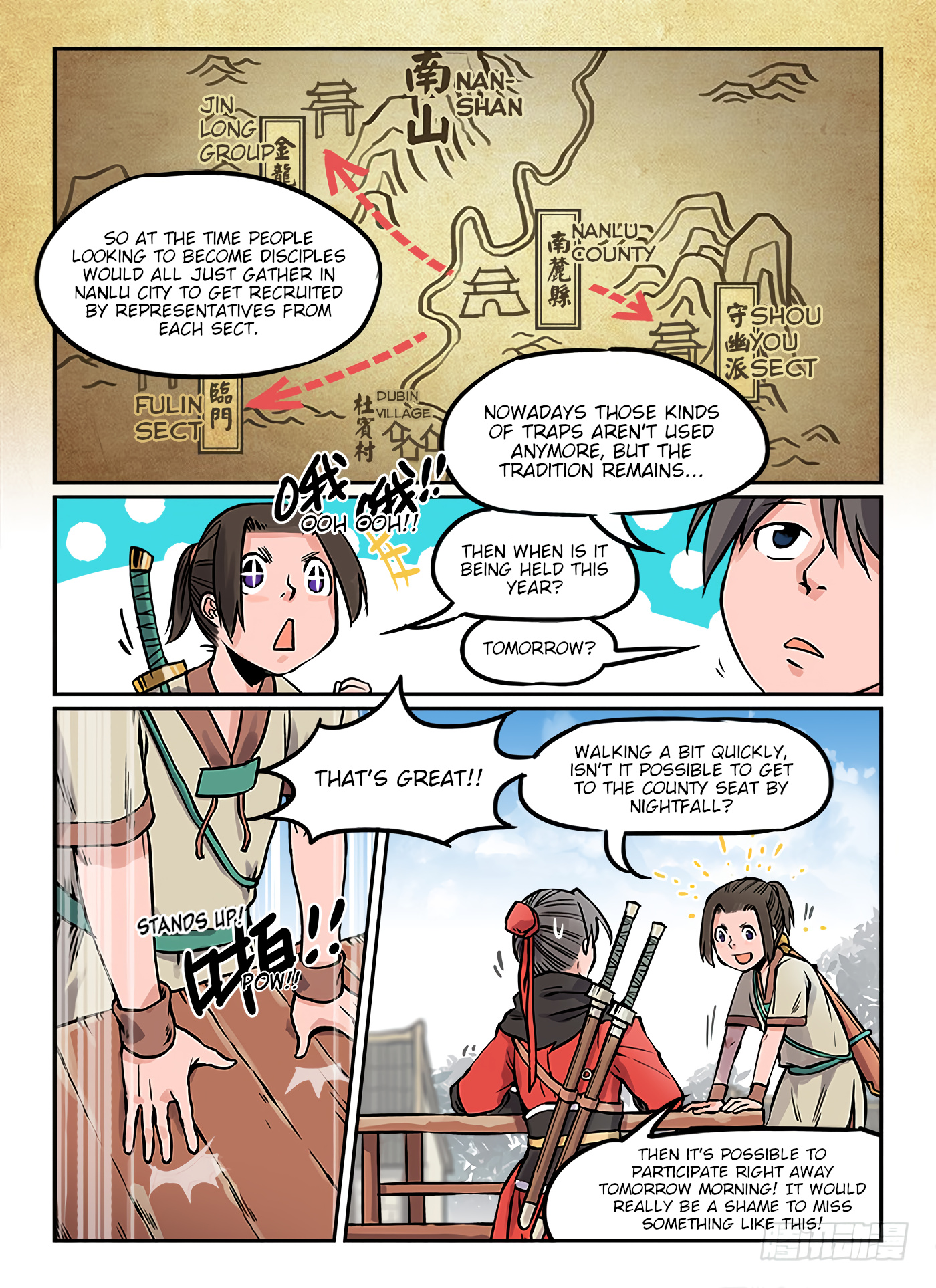 Elated Thirteen Swords Chapter 3: Recruitment Convention - Picture 3
