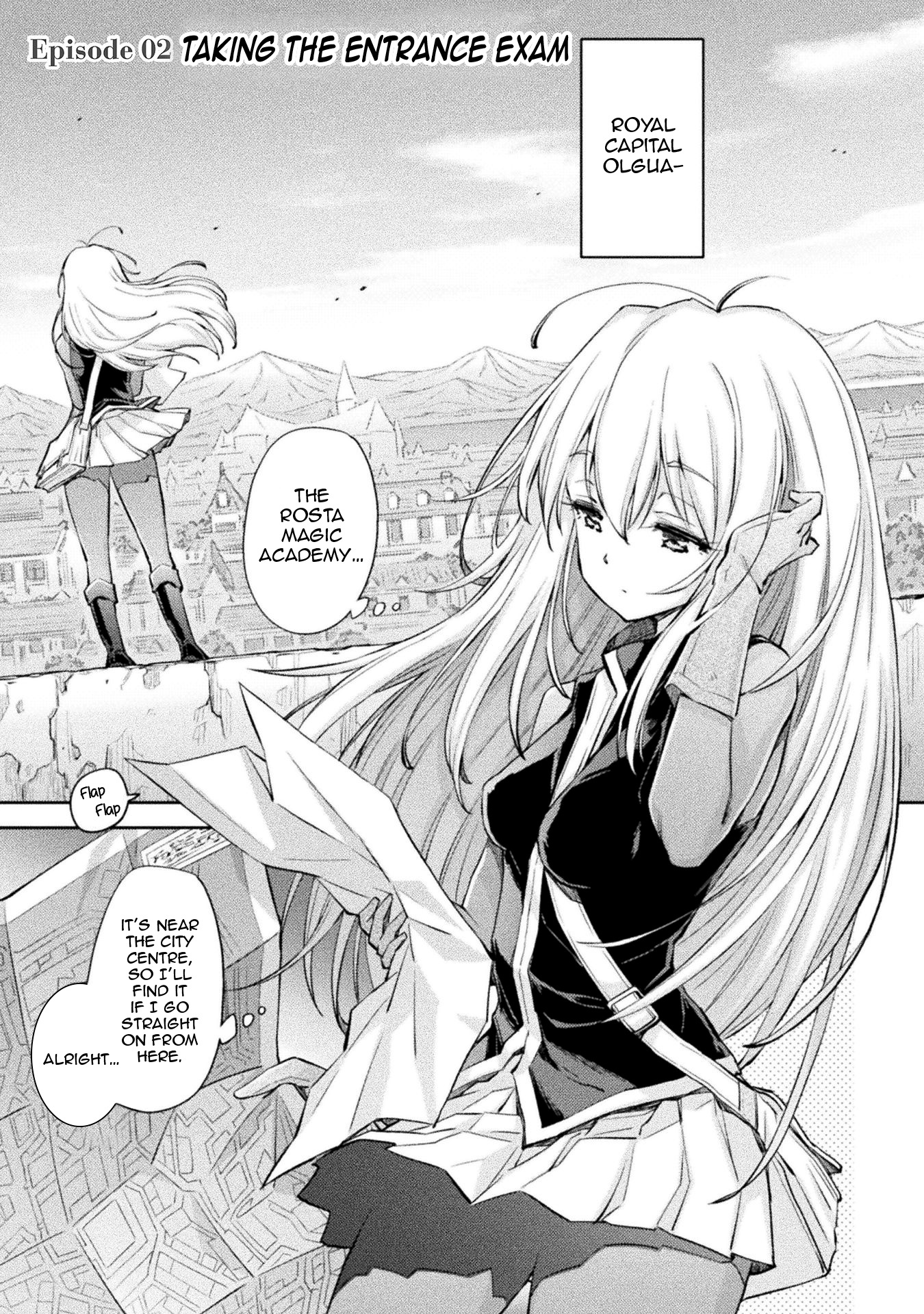 School Life Of A Mercenary Girl Vol.1 Chapter 2: Taking The Entrance Exam - Picture 1